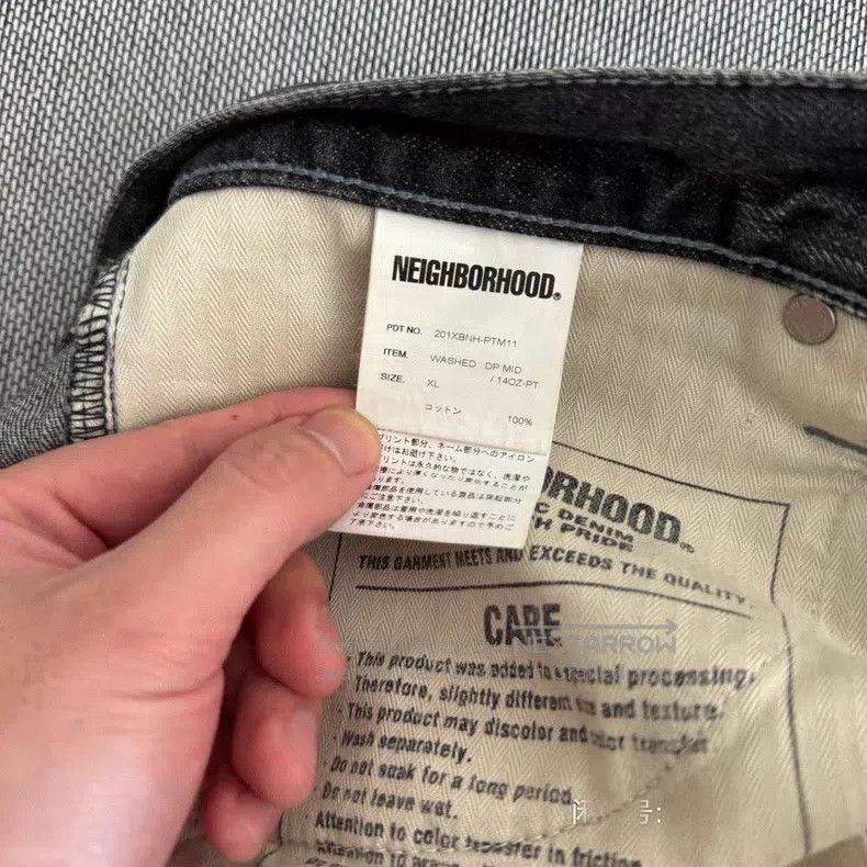 Neighborhood Neighborhood size XL Basic Washed Denim Jeans Size US 27 - 6 Thumbnail