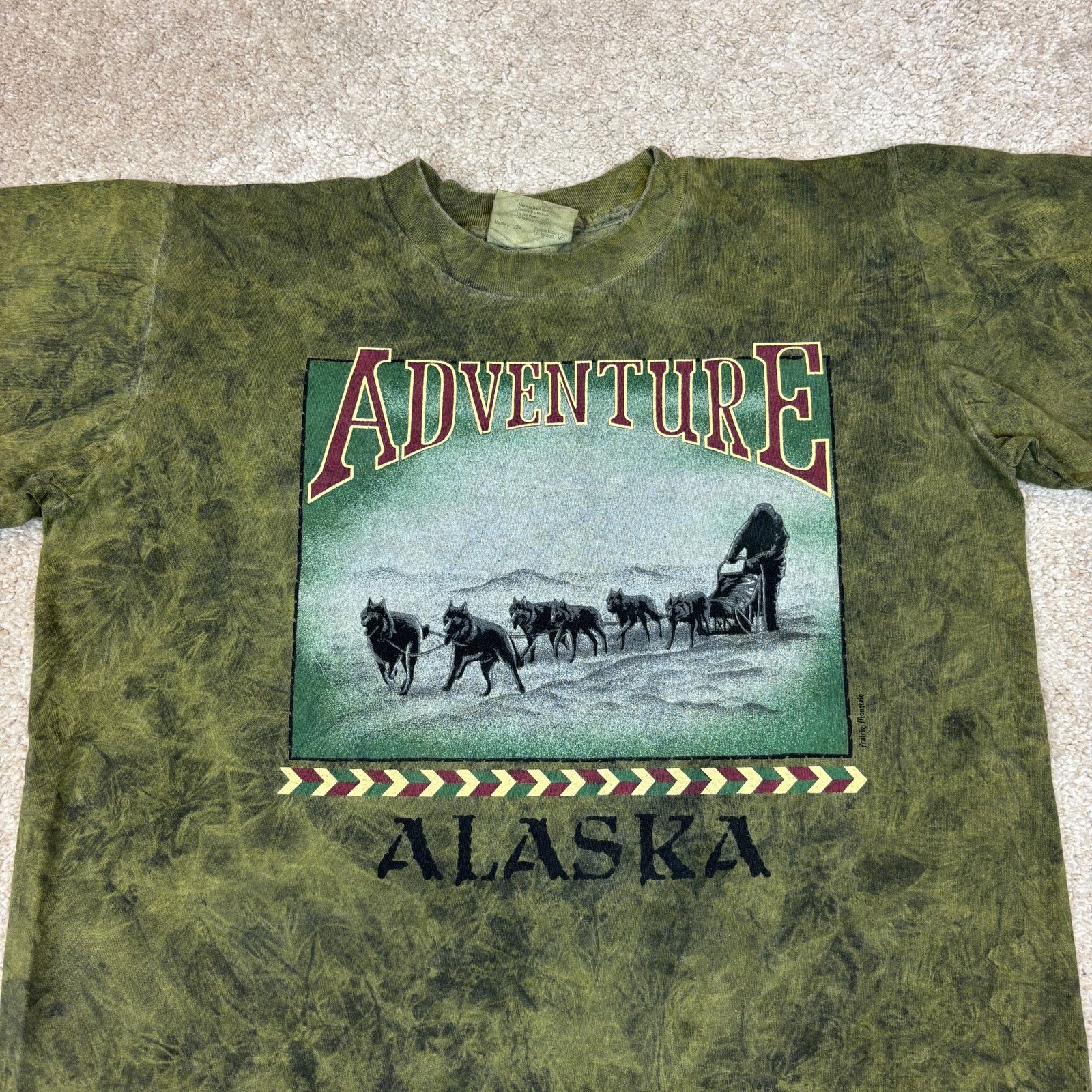 Vintage Vintage 90s Adventure Alaska Dog Sled Shirt Men's Large Size US L / EU 52-54 / 3 - 2 Thumbnail