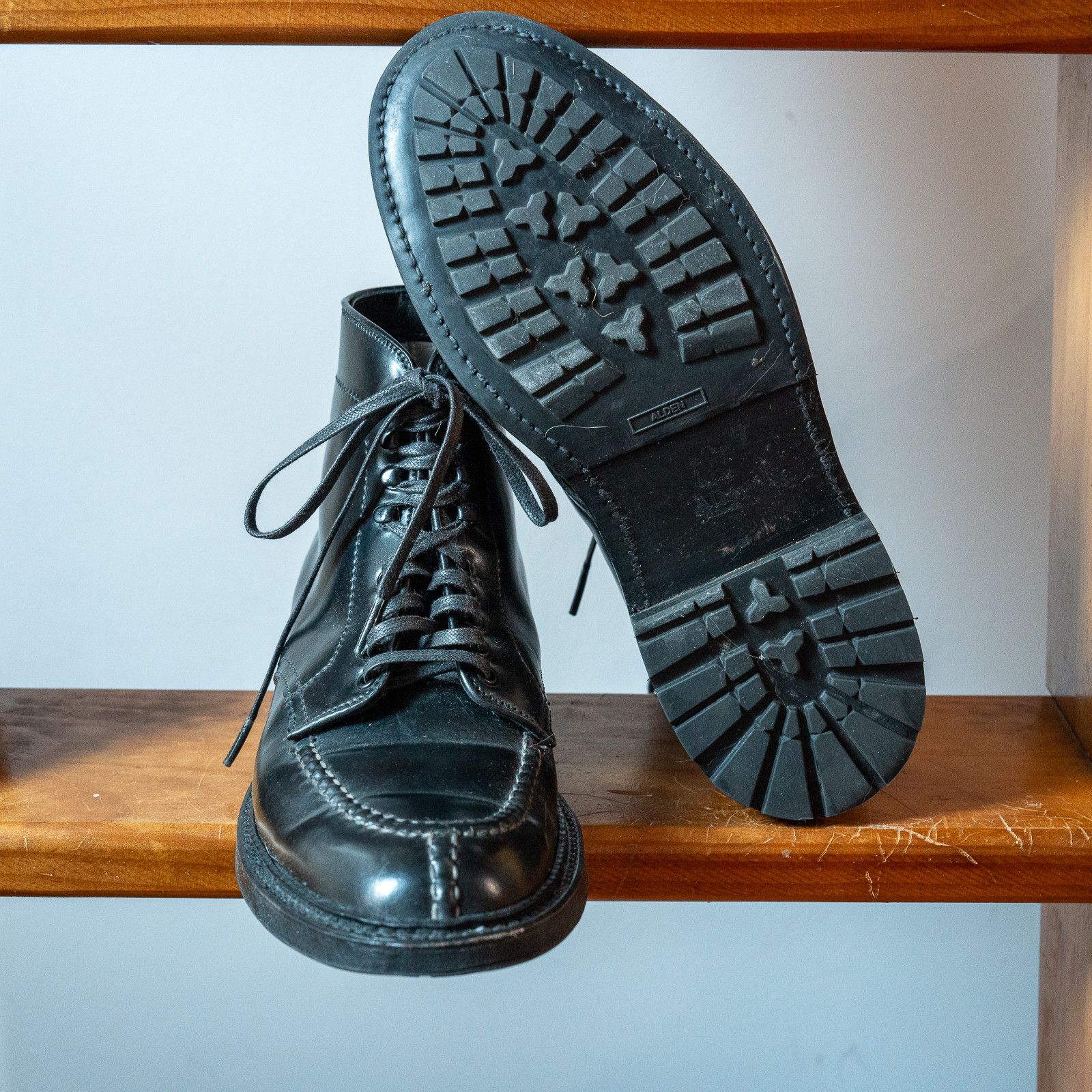 Alden Alden Norweigan Split Toe Black Shell Cordovan Size US 6.5 / EU 39-40 - 5 Thumbnail