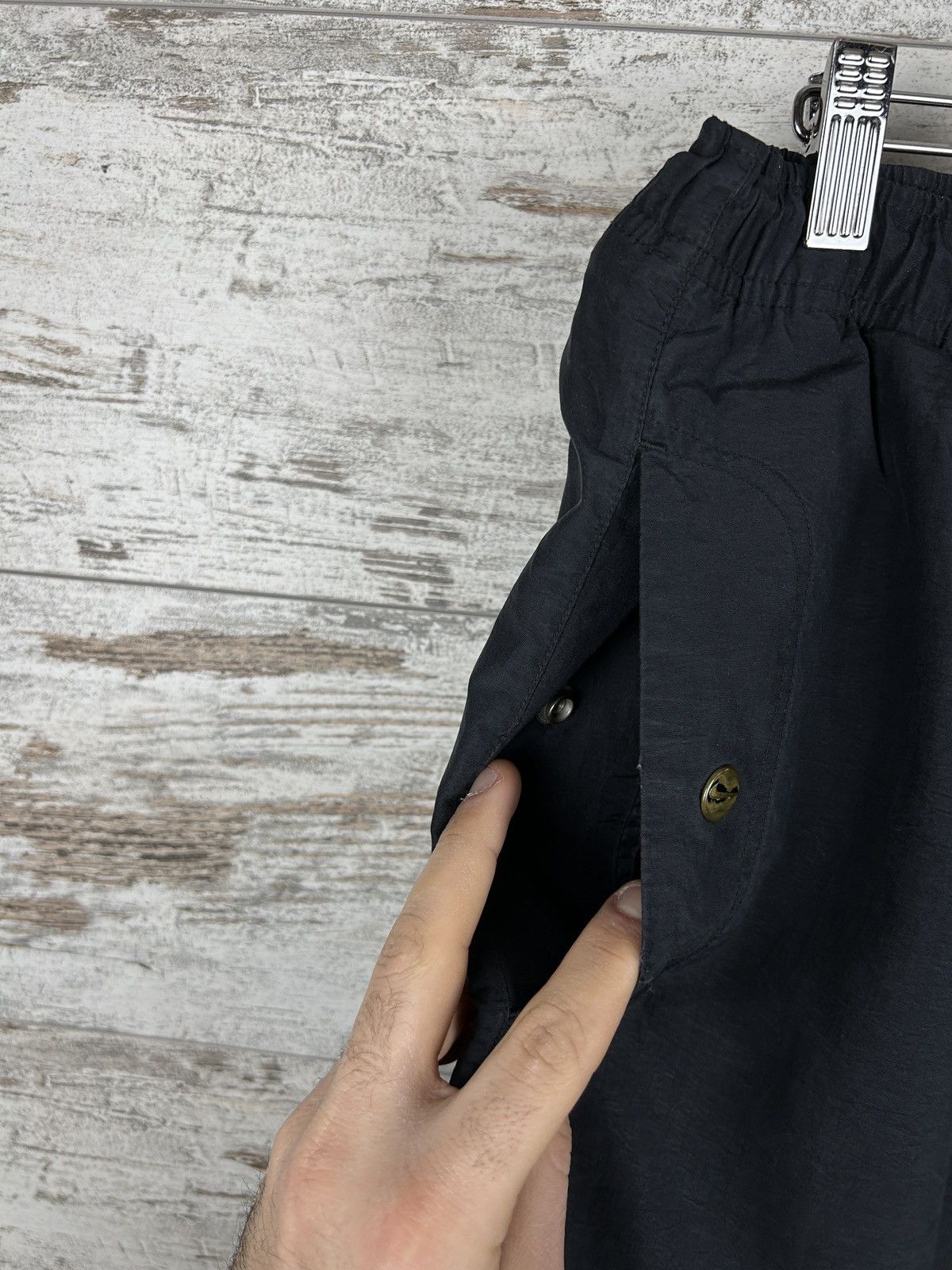 Nike × Vintage Mens Vintage Nike swoosh Drill Pants y2k sweatpants rare 90s Size US 32 / EU 48 - 7 Thumbnail