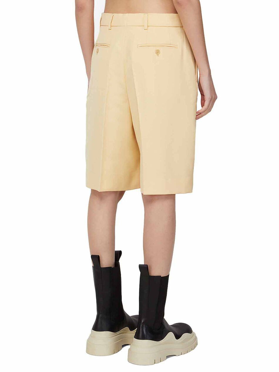 Acne Studios o1y0725 Short in Pastel Yellow Size 26" / US 2 / IT 38 - 2 Thumbnail