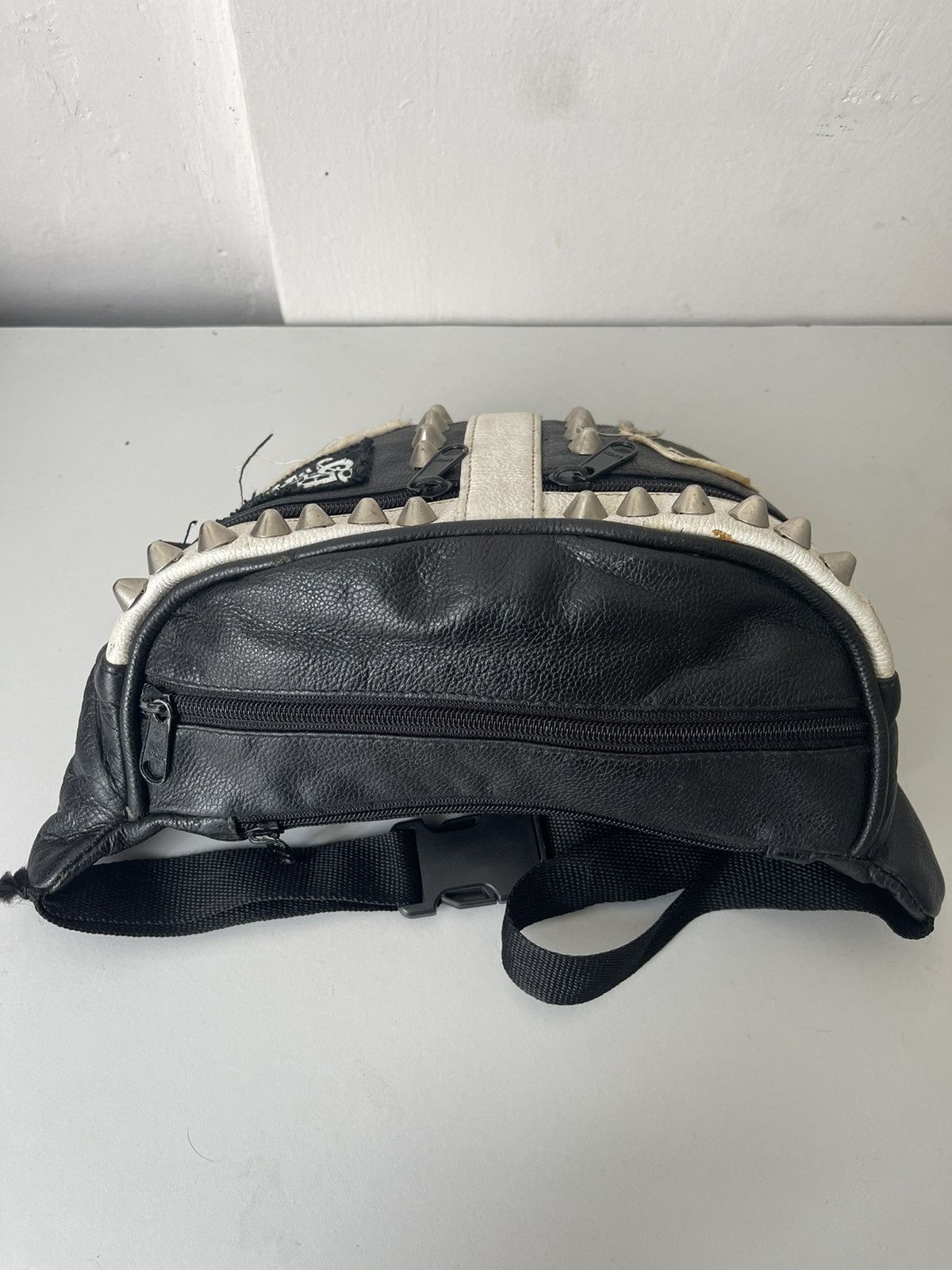 Japanese Brand Hellcat Punks Anarchic Studded Waistbag Size ONE SIZE - 5 Thumbnail