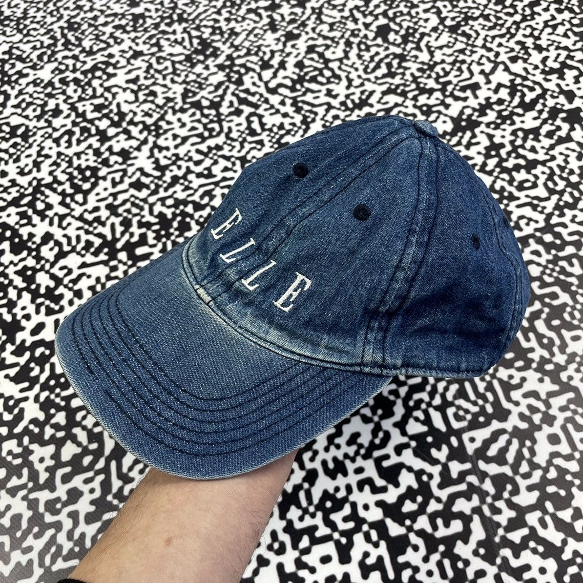 Other Vintage Y2K ELLE Japanese Faded Cap Streetwear 90s Style Size ONE SIZE - 2 Thumbnail