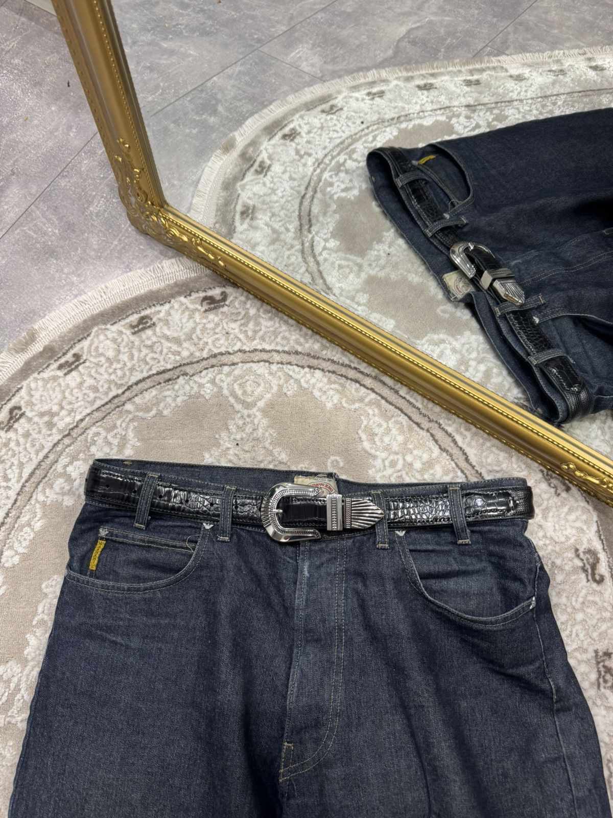 If Six Was Nine VTG Number Nine Y2K JAPANESE BELT GOTH PUNK RAVE KANYE STYLE Size ONE SIZE - 2 Thumbnail