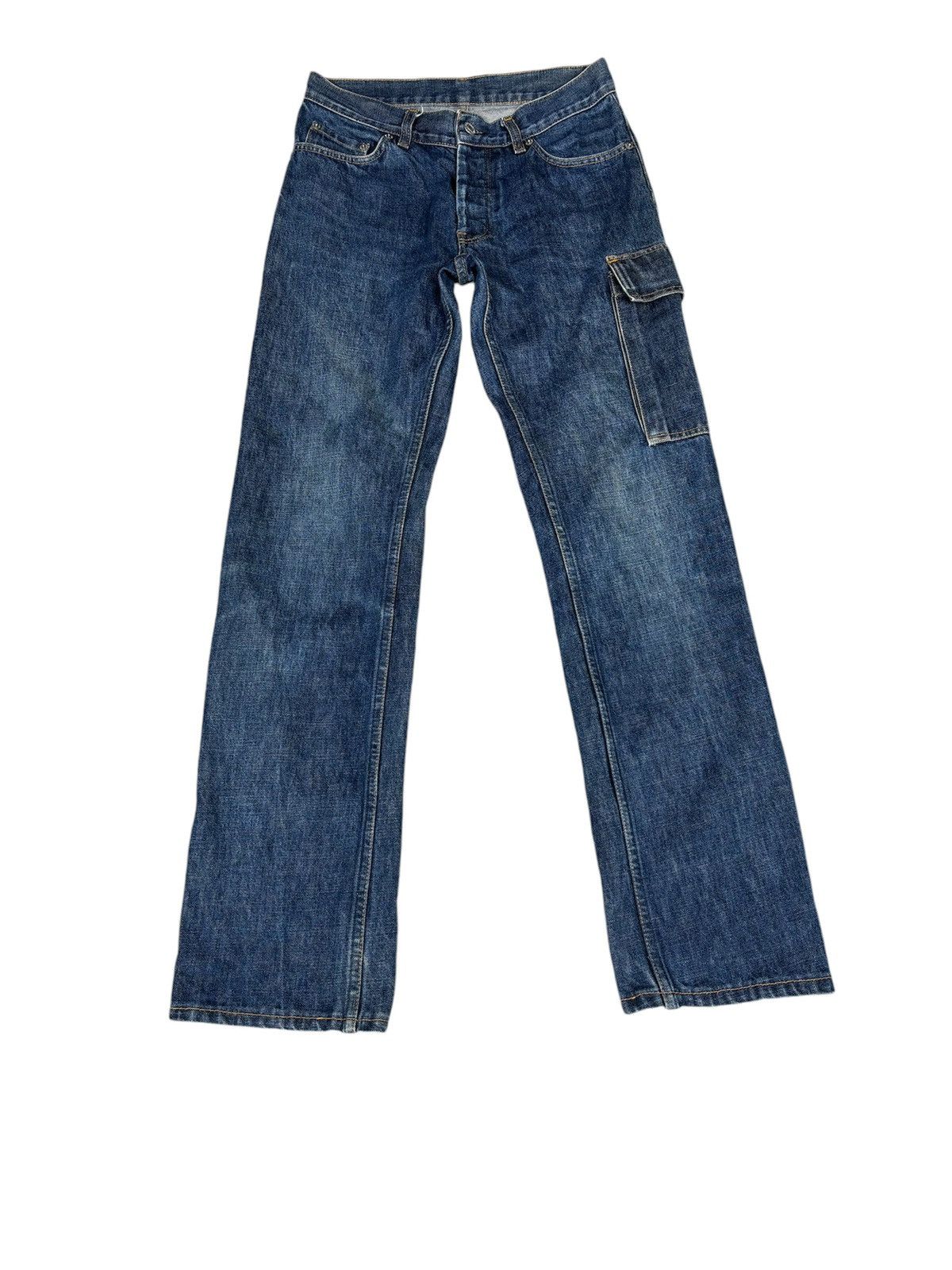 Helmut Lang Vintage 1999 Helmut Lang Cargo Denim. S0373 Size US 29 - 1 Thumbnail