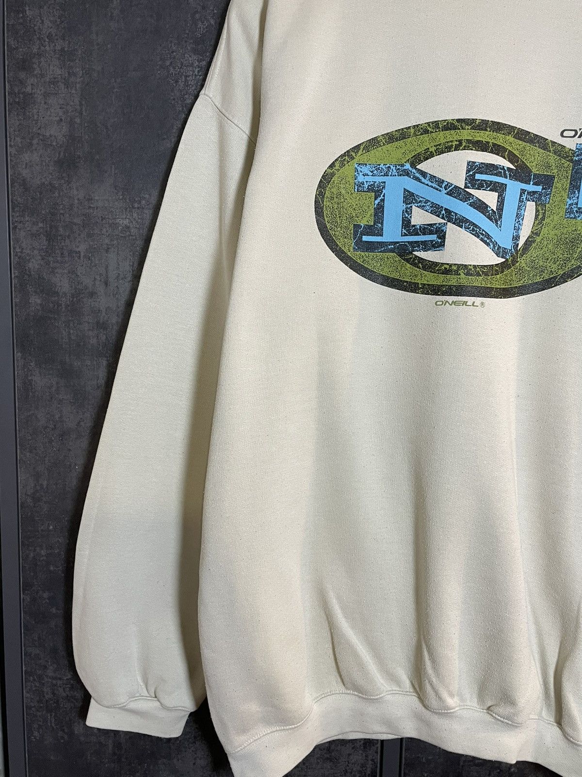 O'Neill Crazy Rare O’neill Boxy Sweatshirt Big Logo Surfstyle Hype Size US L / EU 52-54 / 3 - 4 Thumbnail