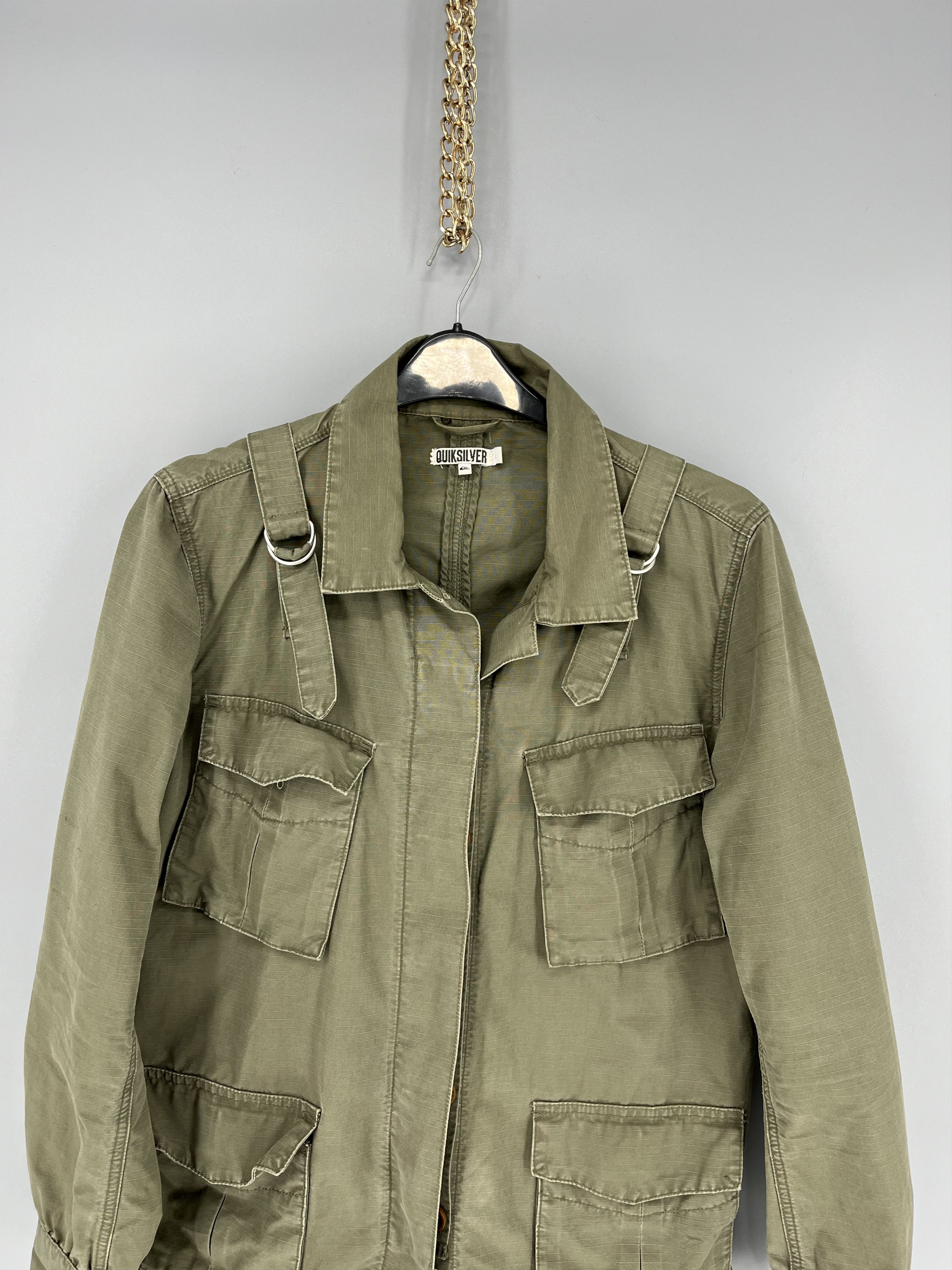 Quiksilver Vintage RARE Quiksilver Military Buttons Up Size US L / EU 52-54 / 3 - 6 Thumbnail