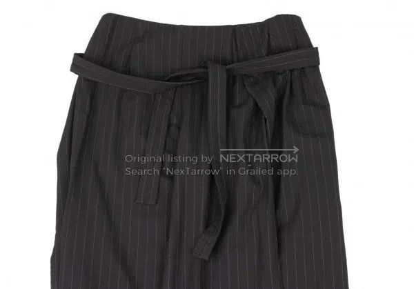 Comme des Garcons Comme des Garcons size F Dark vintage striped design skirt Size 22" - 4 Thumbnail