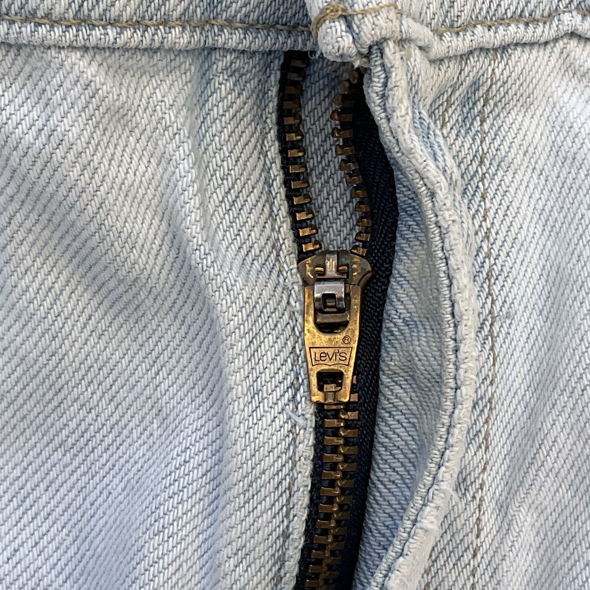 Levi's × Vintage Vintage 80s Levi's Made In USA 550 Orange Tabs Denim Shorts Size US 38 / EU 54 - 7 Thumbnail
