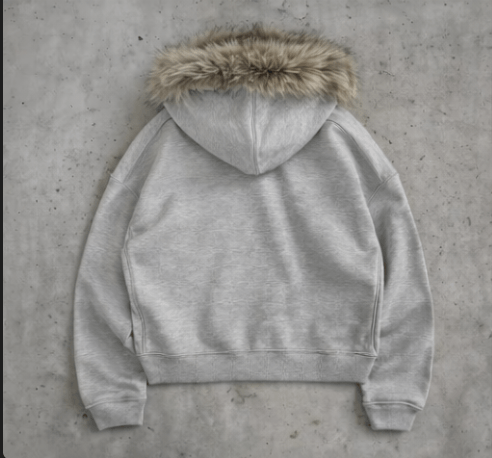 Other Y2K Zip up Hoodie Faur Collar Size US L / EU 52-54 / 3 - 2 Thumbnail