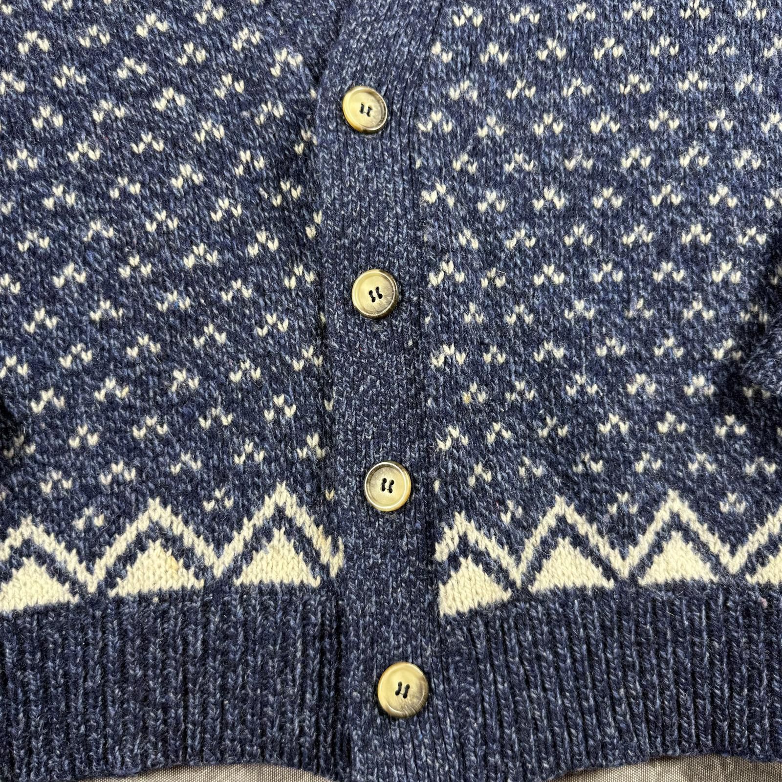 Other Tidewater Traders Sweater Women's M Blue Vintage 85% Wool Size M / US 6-8 / IT 42-44 - 5 Thumbnail
