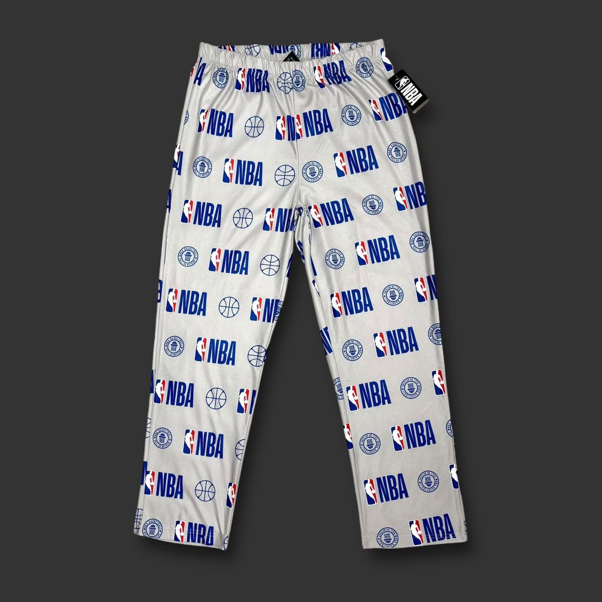 NBA NBA Team Men’s All-Over NBA Logo Lounge Pants Sz L Size US 32 / EU 48 - 6 Thumbnail
