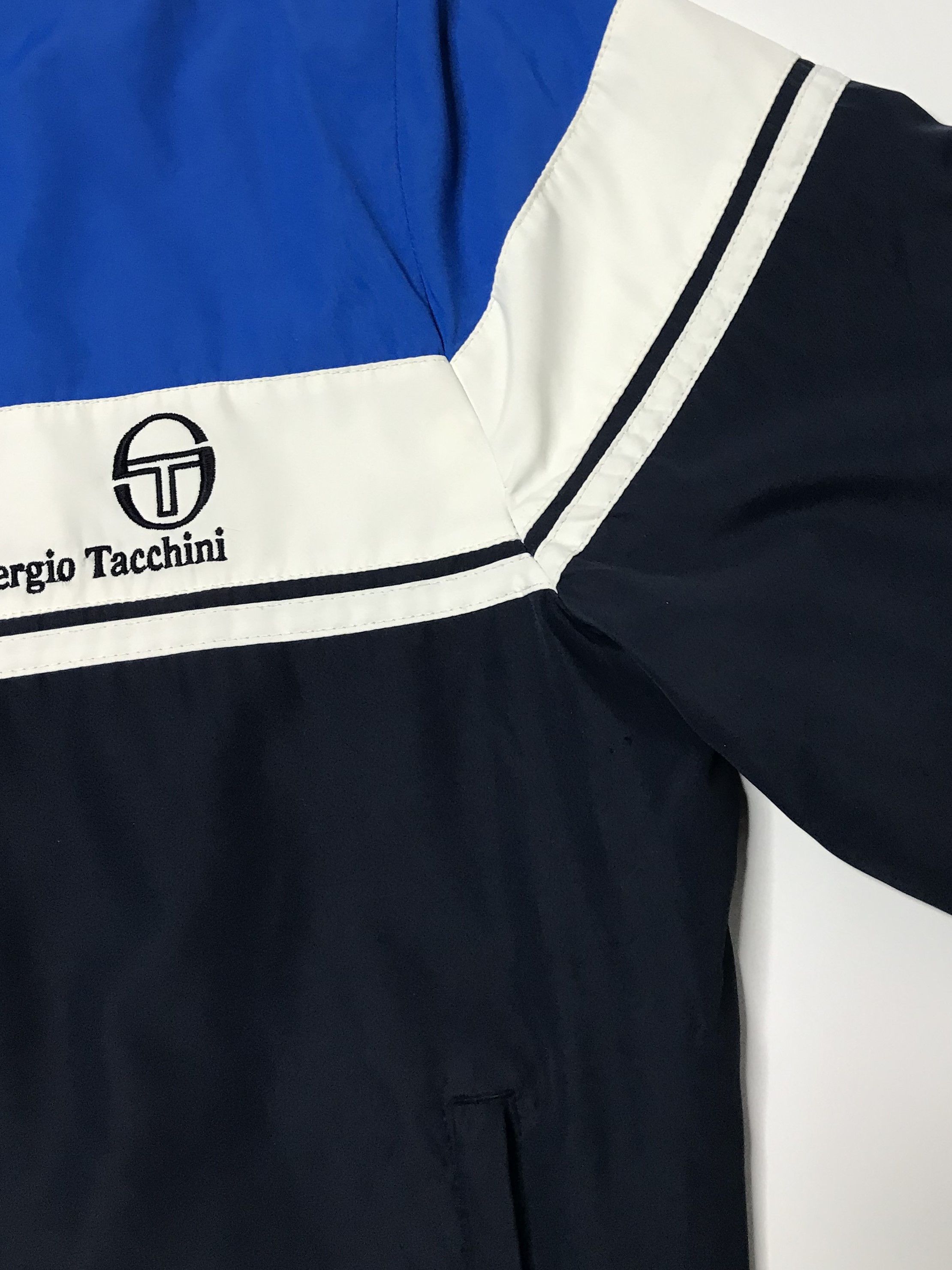 Sergio Tacchini Sergio Tacchini Zip Jacket Retro Y2K Mens Sz L Size US L / EU 52-54 / 3 - 6 Thumbnail