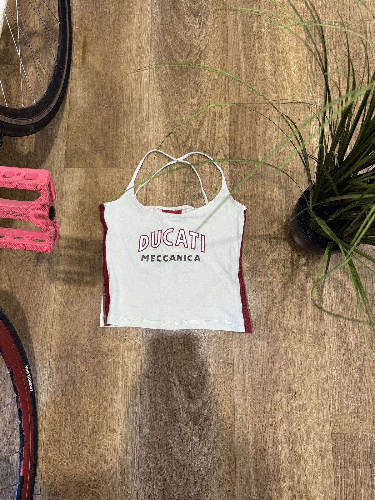 Ducati VINTAGE DUCATI MECCANICA TANK TOP Size S / US 4 / IT 40 - 2 Thumbnail