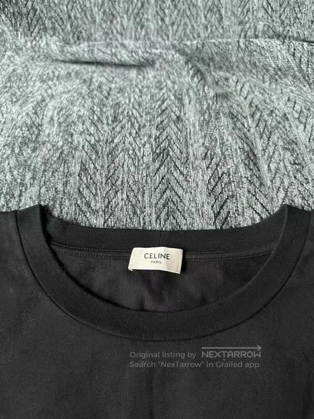 Celine CELINE Puppy Short Sleeve| Size US L / EU 52-54 / 3 - 3 Thumbnail