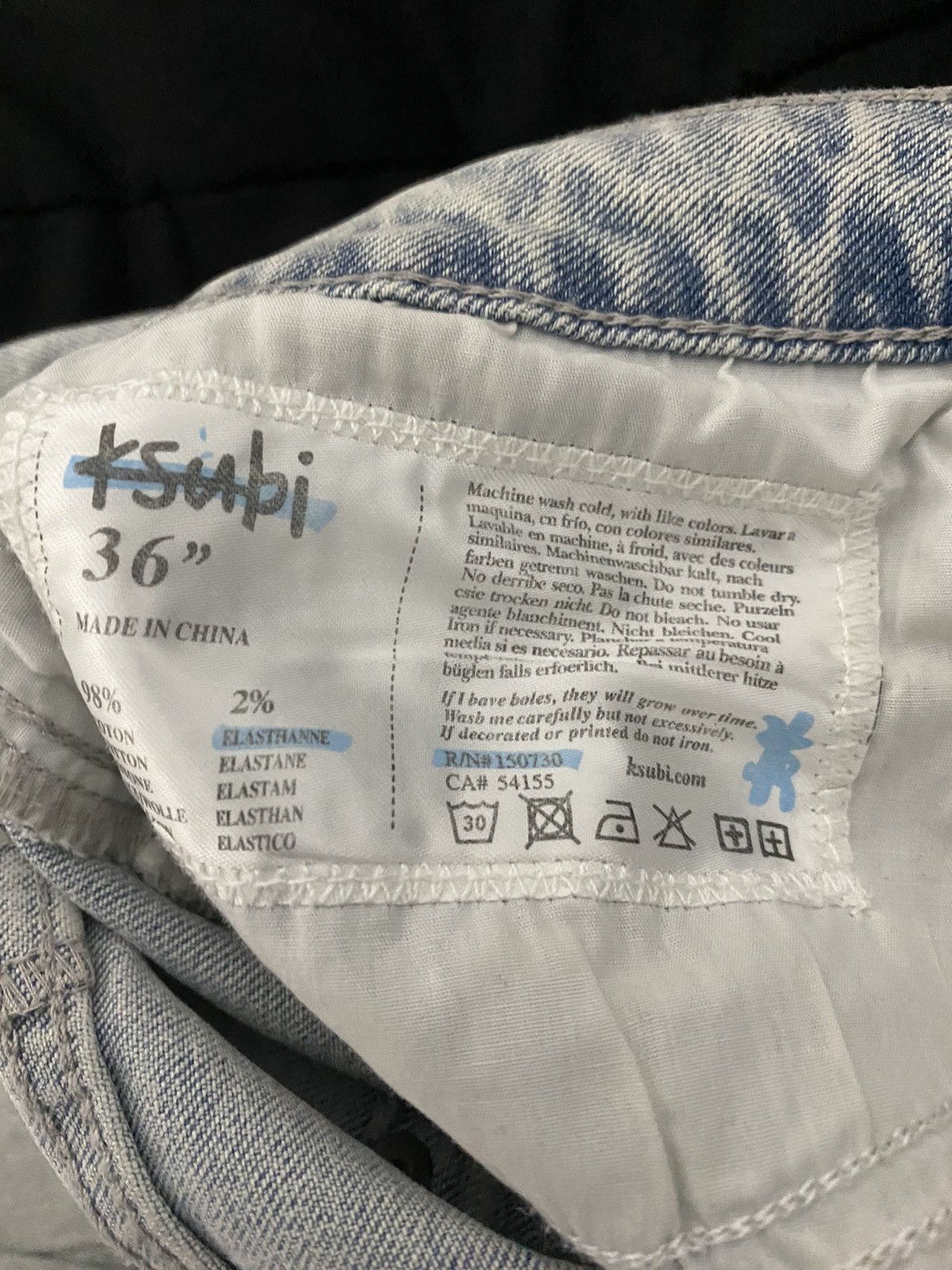 Ksubi Classic Ksubi Jeans Blue Denim Size US 36 / EU 52 - 5 Thumbnail