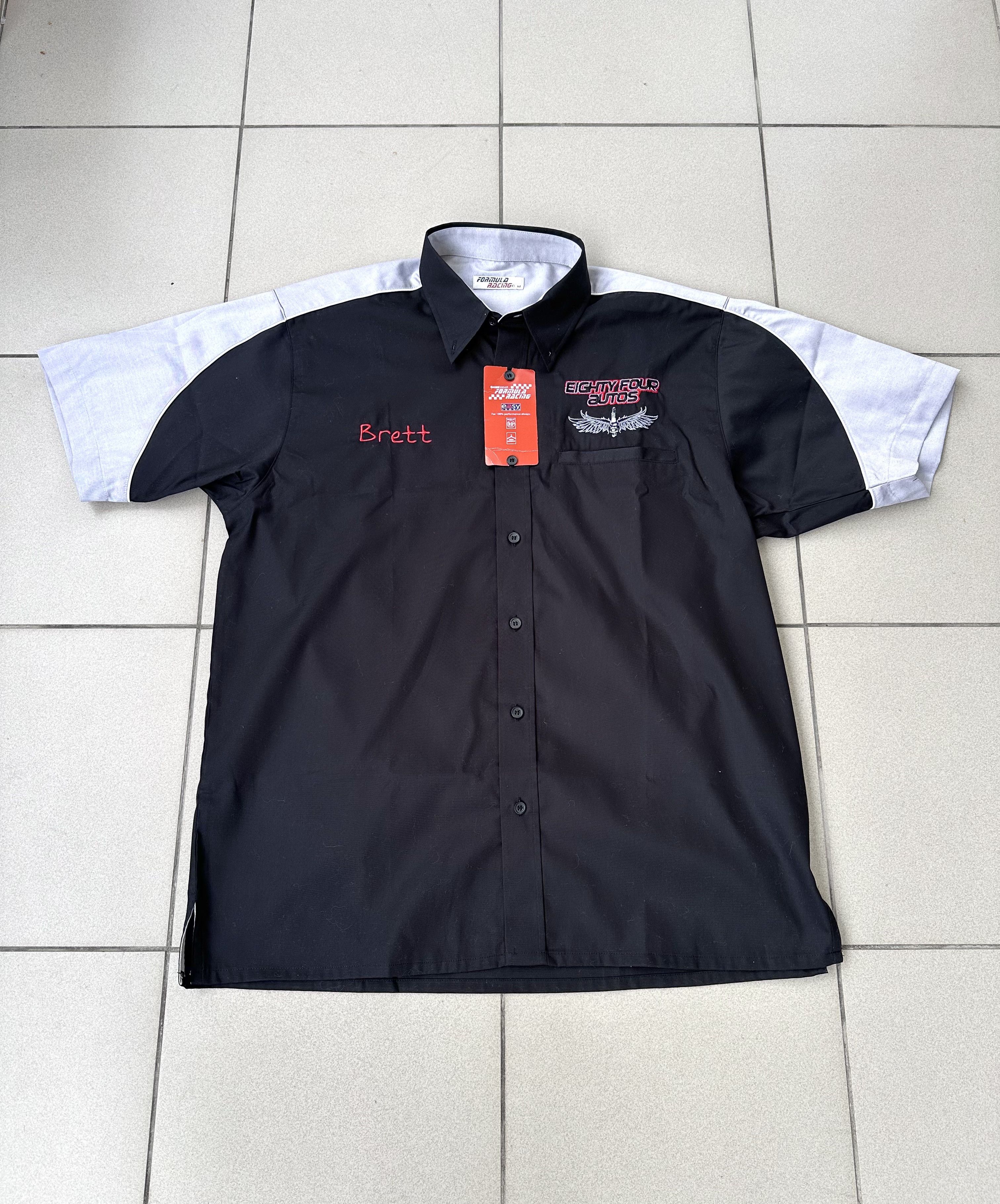Vintage Vintage Formula1 F1 racing shirt speedway NEW Size US L / EU 52-54 / 3 - 2 Thumbnail