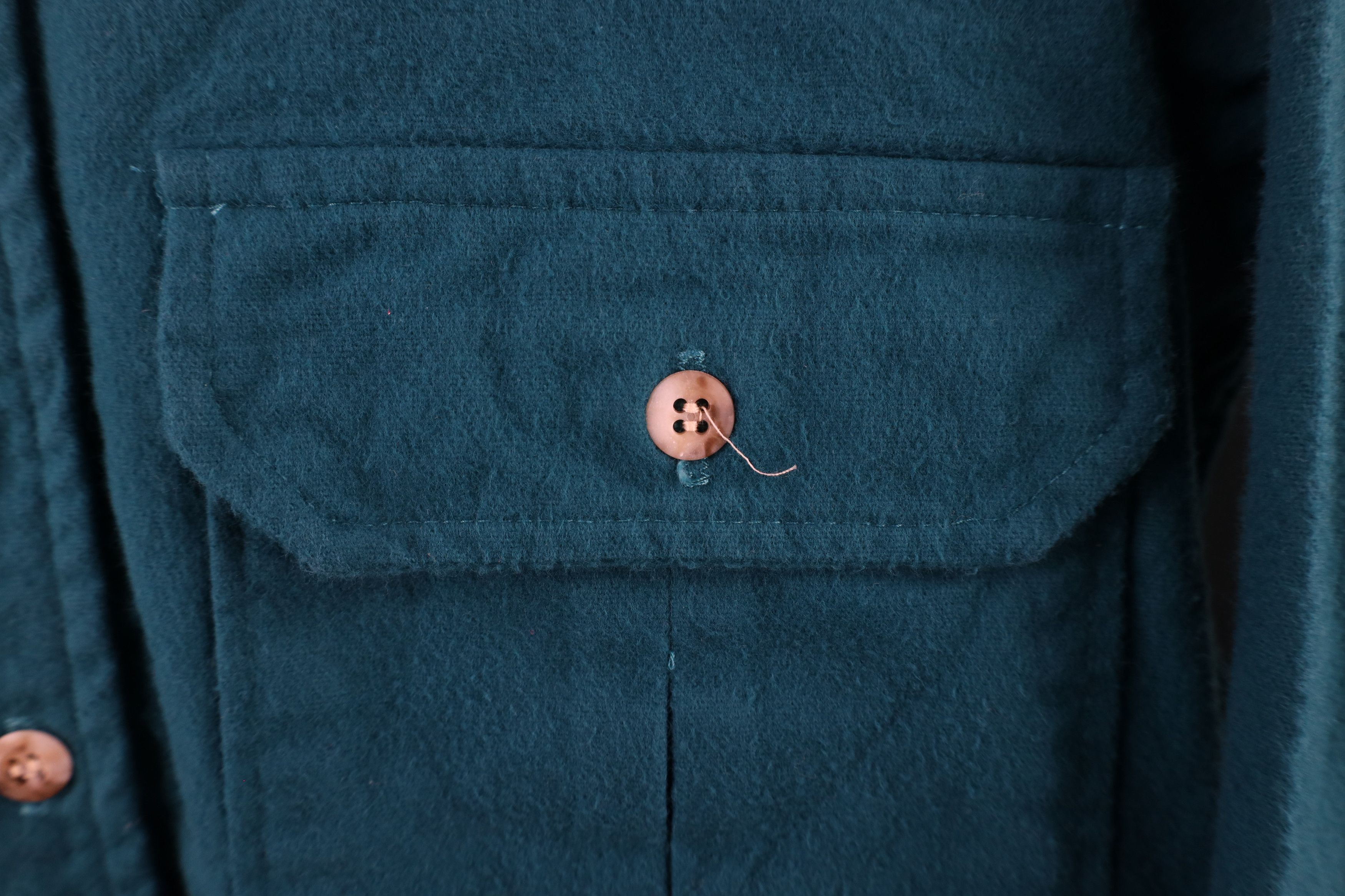 Cabelas × Vintage Vintage 90s Cabelas Cloth Button Shirt Blue Cotton USA Size US M / EU 48-50 / 2 - 4 Thumbnail