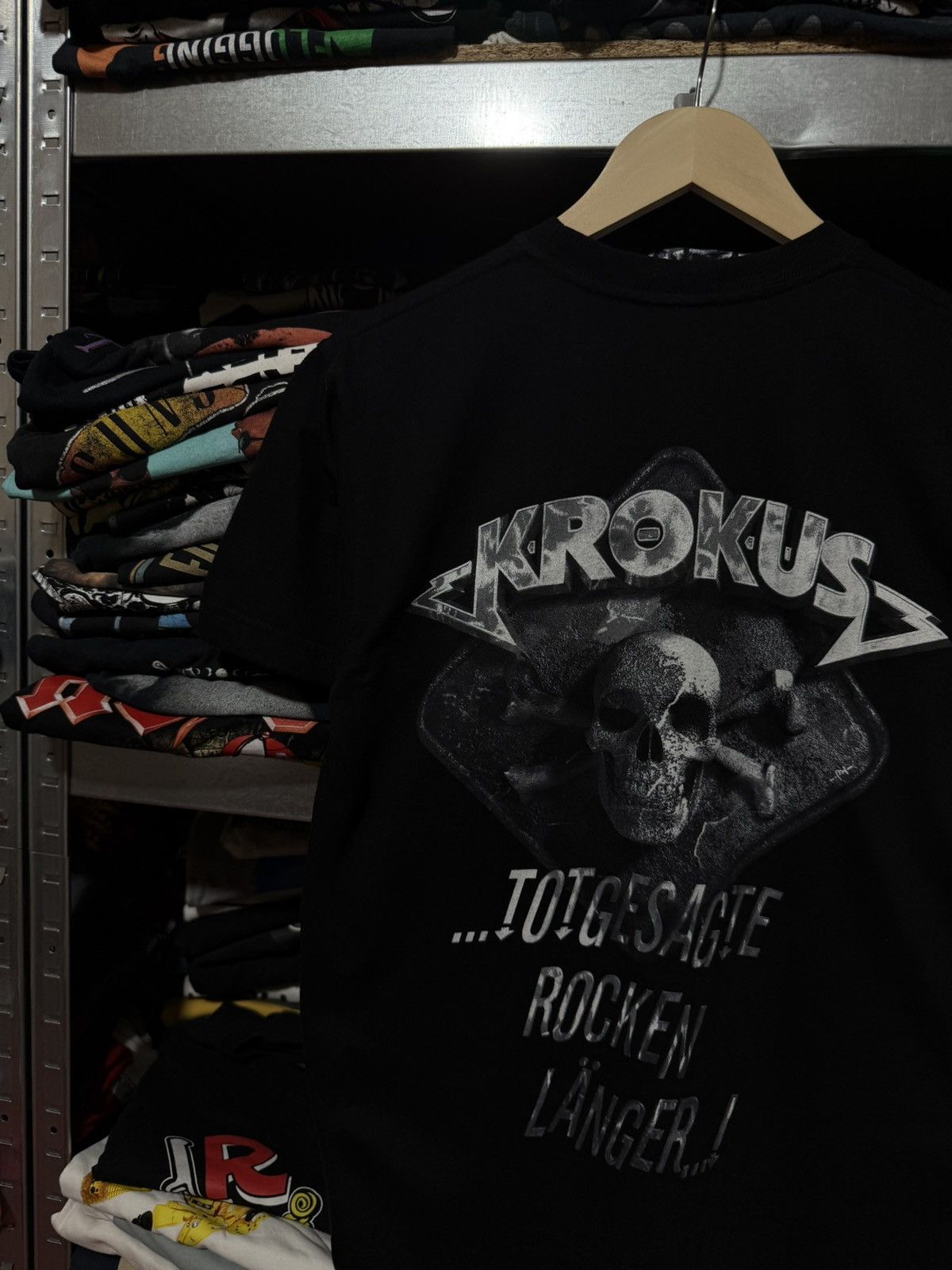 Band Tees Vintage 2000’s Krokus Retro Rock Band T-Shirt Y2K Hype Size US S / EU 44-46 / 1 - 4 Thumbnail
