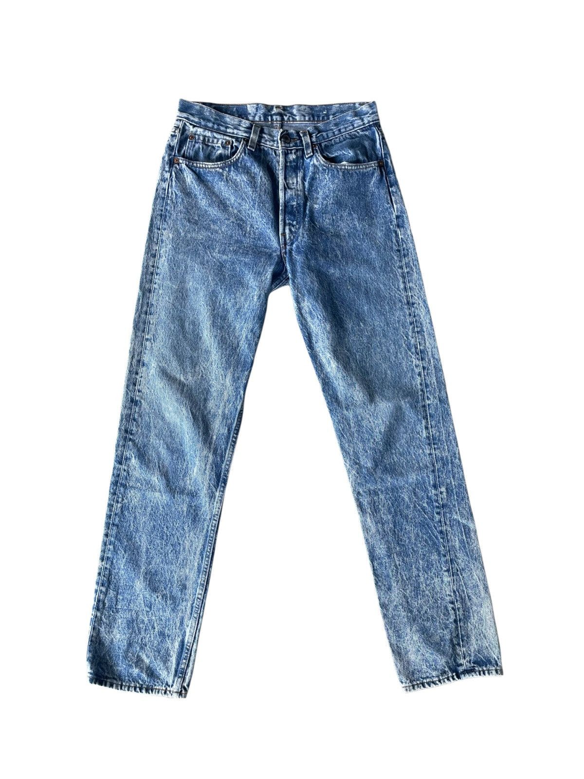 Levi's '80s Levis Acid Wash Lot 501 Size US 30 / EU 46 - 21 Thumbnail