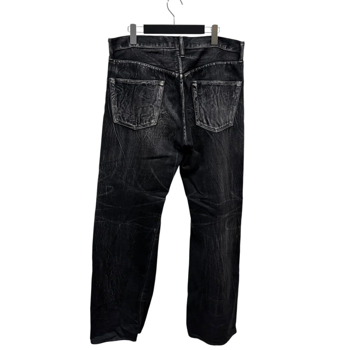 Yohji Yamamoto Yohji Yamamoto pour homme/black Denim pants Size US 36 / EU 52 - 2 Thumbnail