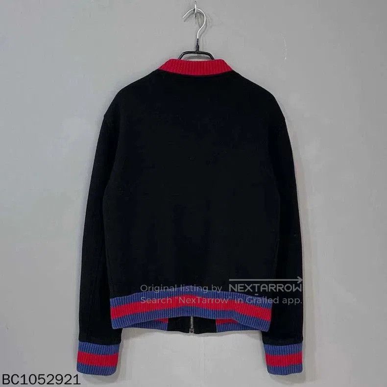 Gucci Black Embroidered Tiger Head Jacket. Size US L / EU 52-54 / 3 - 3 Thumbnail