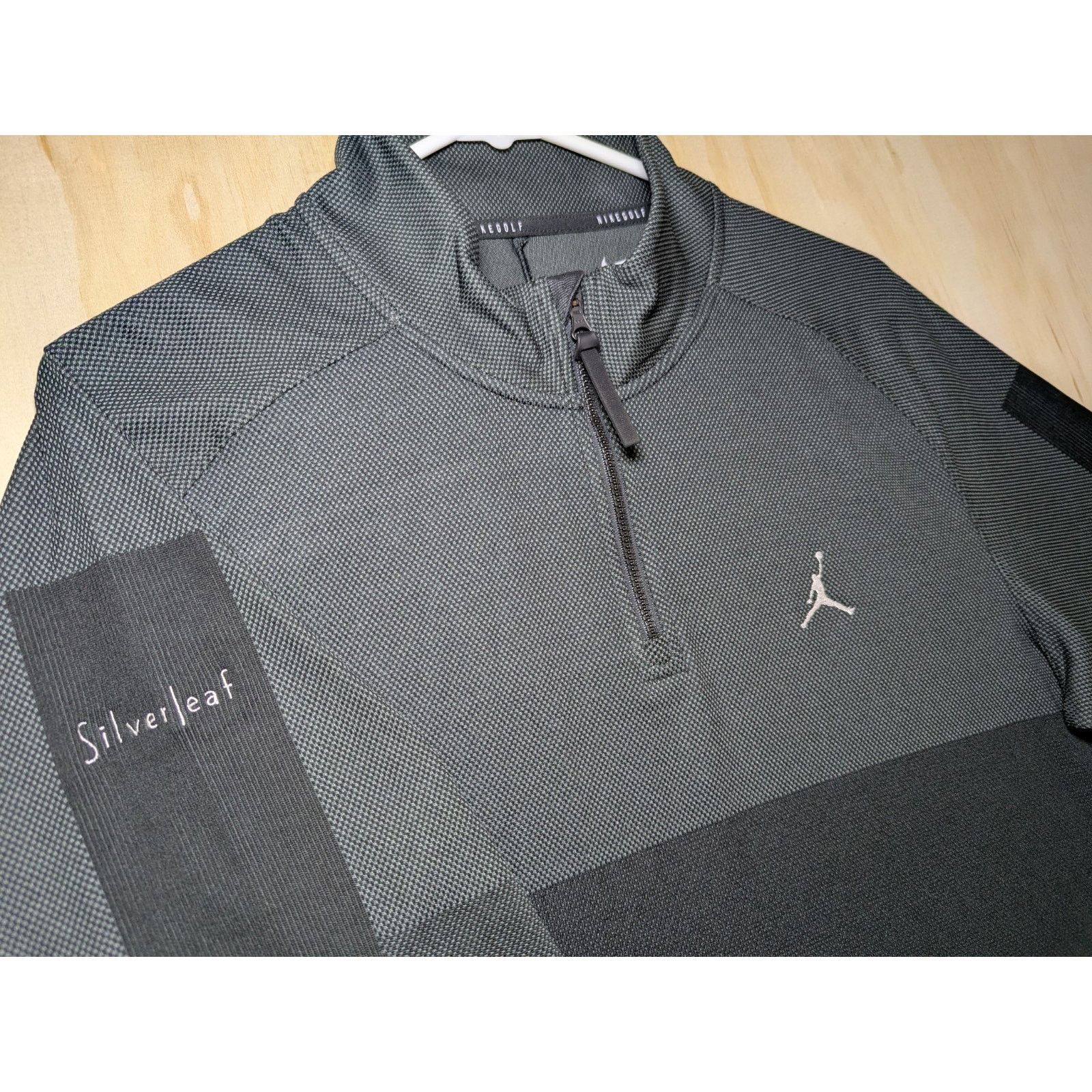 Nike Jordan Nike Men's Medium Golf 1/4 Pullover Silverleaf Club Size US M / EU 48-50 / 2 - 4 Thumbnail