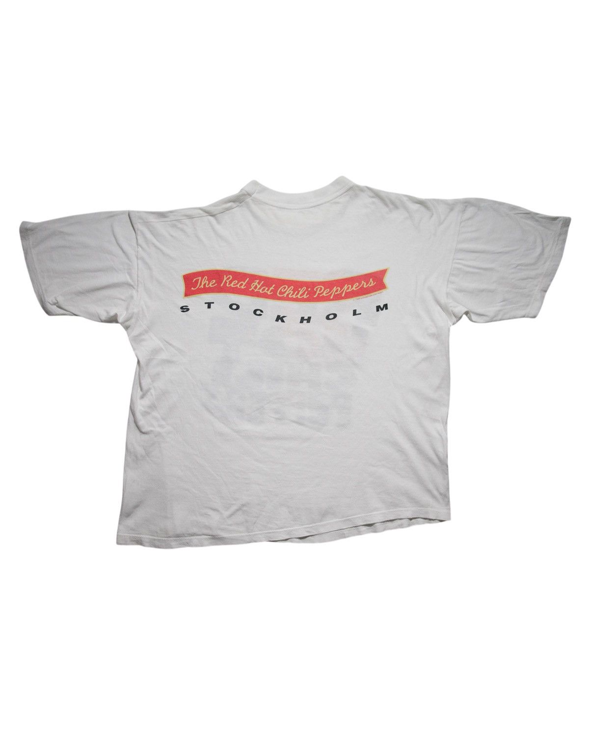 Band Tees × Vintage Red Hot Chili Peppers Stockholm 1995 Concert Tee Size US XL / EU 56 / 4 - 2 Thumbnail