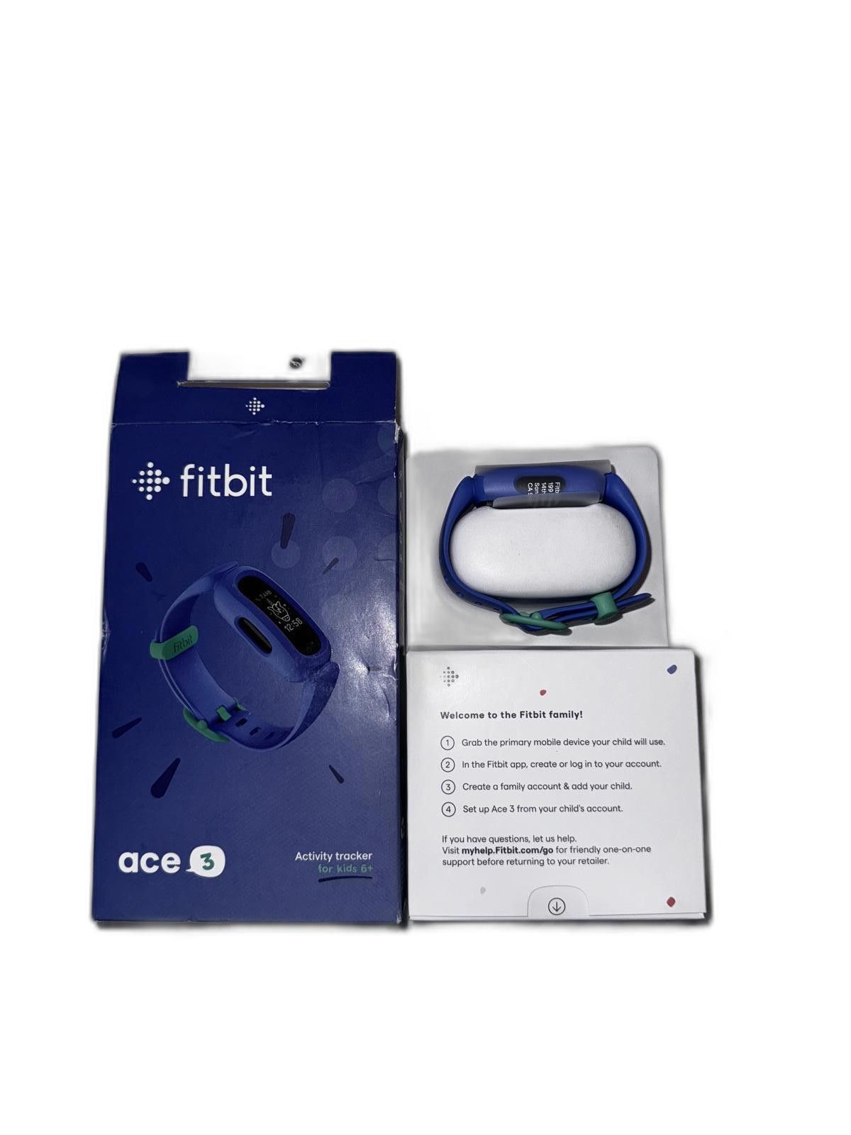 Fitbit NEW Fitbit Ace 3 Activity Tracker - Kids Fitness Watch Size ONE SIZE - 1 Thumbnail