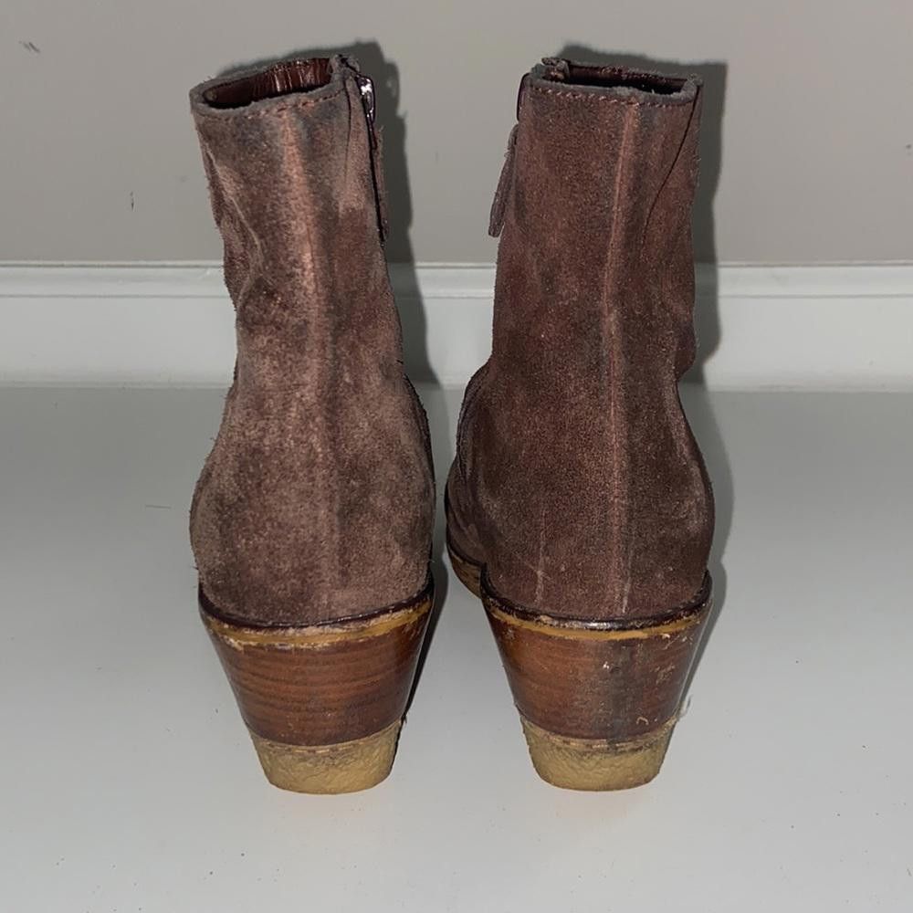 Cole Haan Cole Haan l Rayna Suede Wedge Bootie in Chestnut Size 5.5 Size US 5.5 / IT 35.5 - 6 Thumbnail