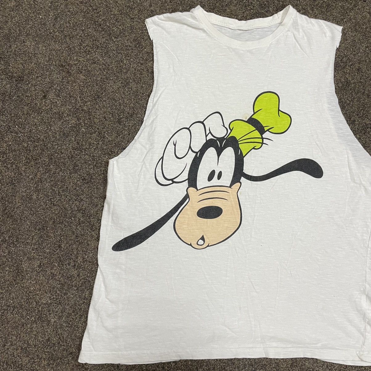 Vintage Vintage Y2K Goofy Graphic Tank Top Cartoon Streetwear Slim L Size US L / EU 52-54 / 3 - 2 Thumbnail