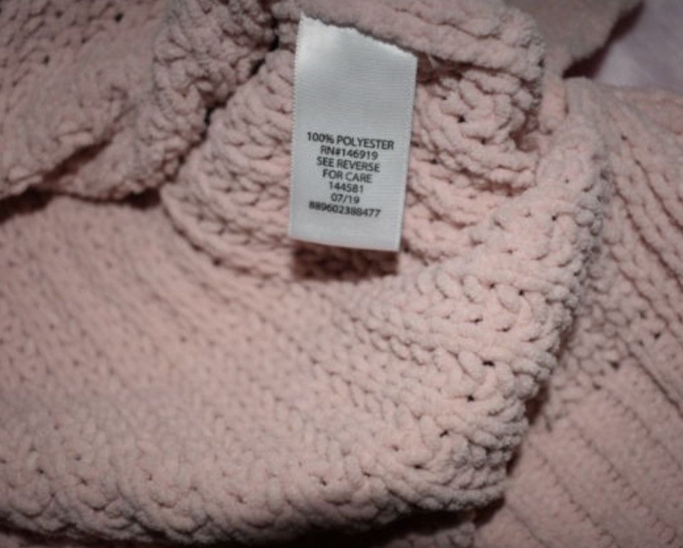 Other Candies Pink Chunky Bow Fall Sweater Winter Cute Small Size S / US 4 / IT 40 - 6 Thumbnail