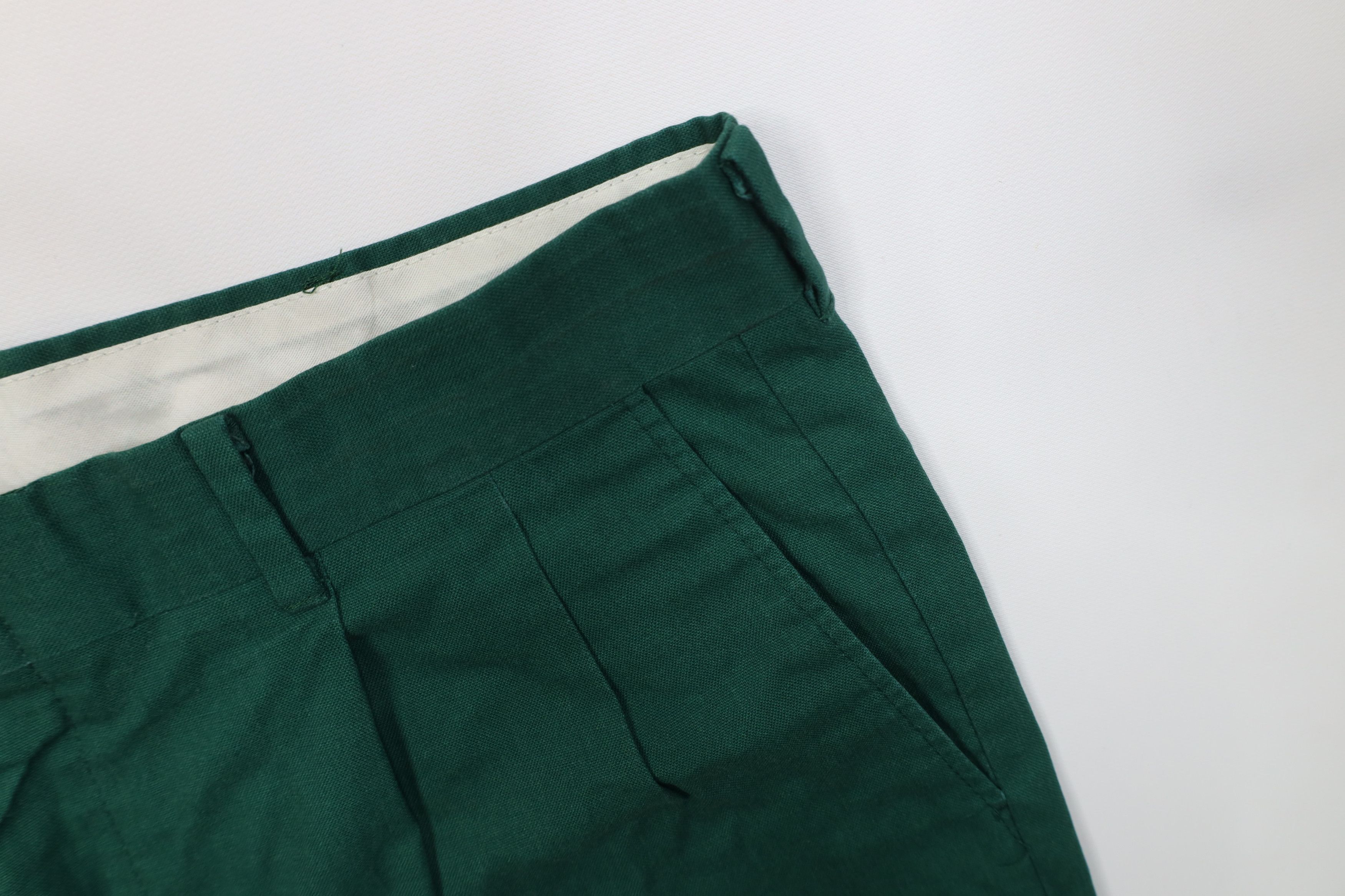 Vintage Vintage 90s Streetwear Above Knee Chino Shorts Green Golf Size US 34 / EU 50 - 6 Thumbnail