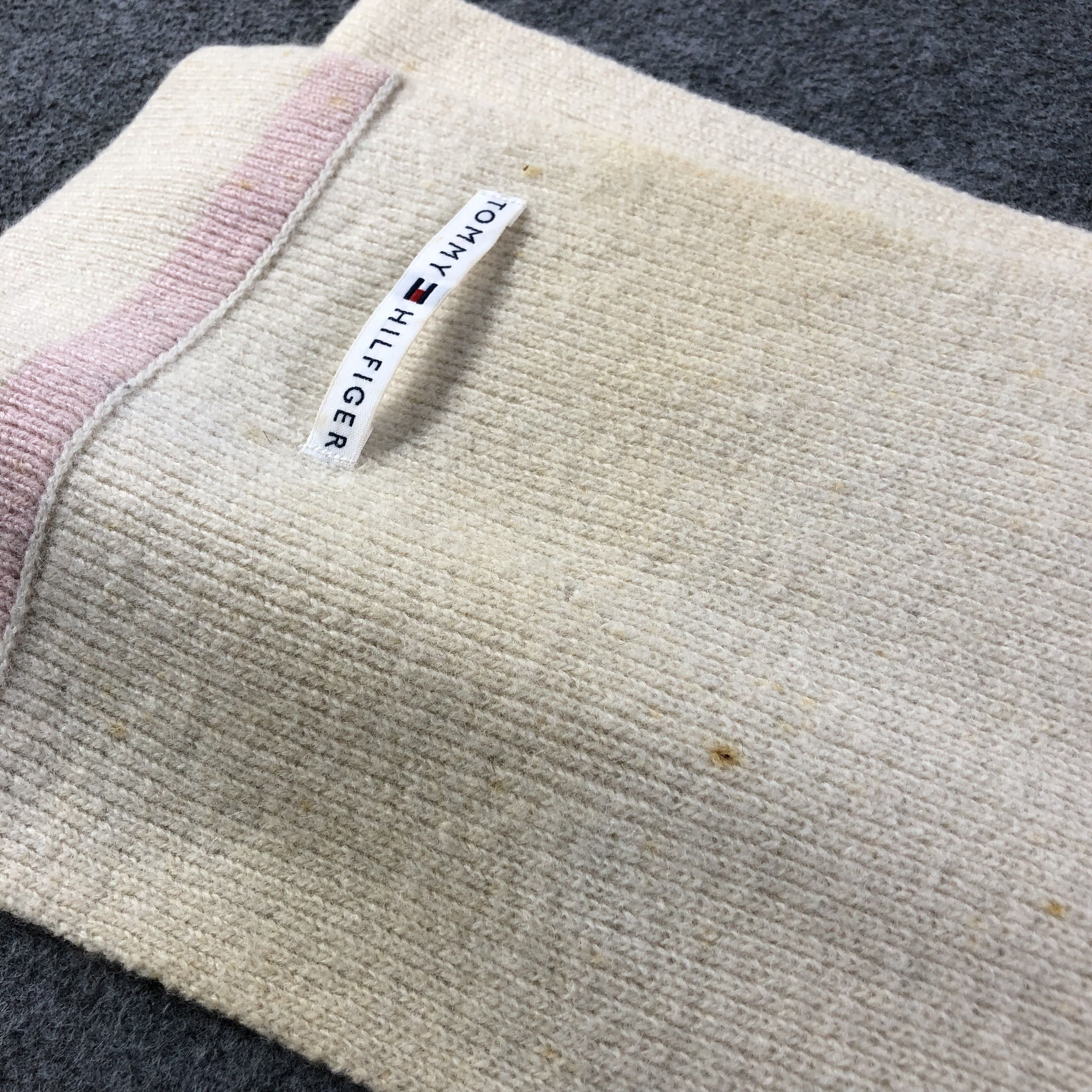 Tommy Hilfiger Tommy Hilfiger Wool Scarf Muffler V1275 Size ONE SIZE - 8 Thumbnail