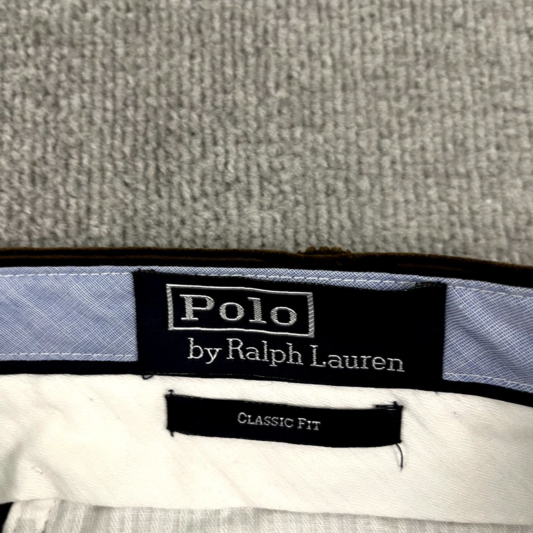 Polo Ralph Lauren VINTAGE Polo Ralph Lauren Pants Men 38x30 Corduroy Straight Leg Brown Casual Size US M / EU 48-50 / 2 - 2 Thumbnail