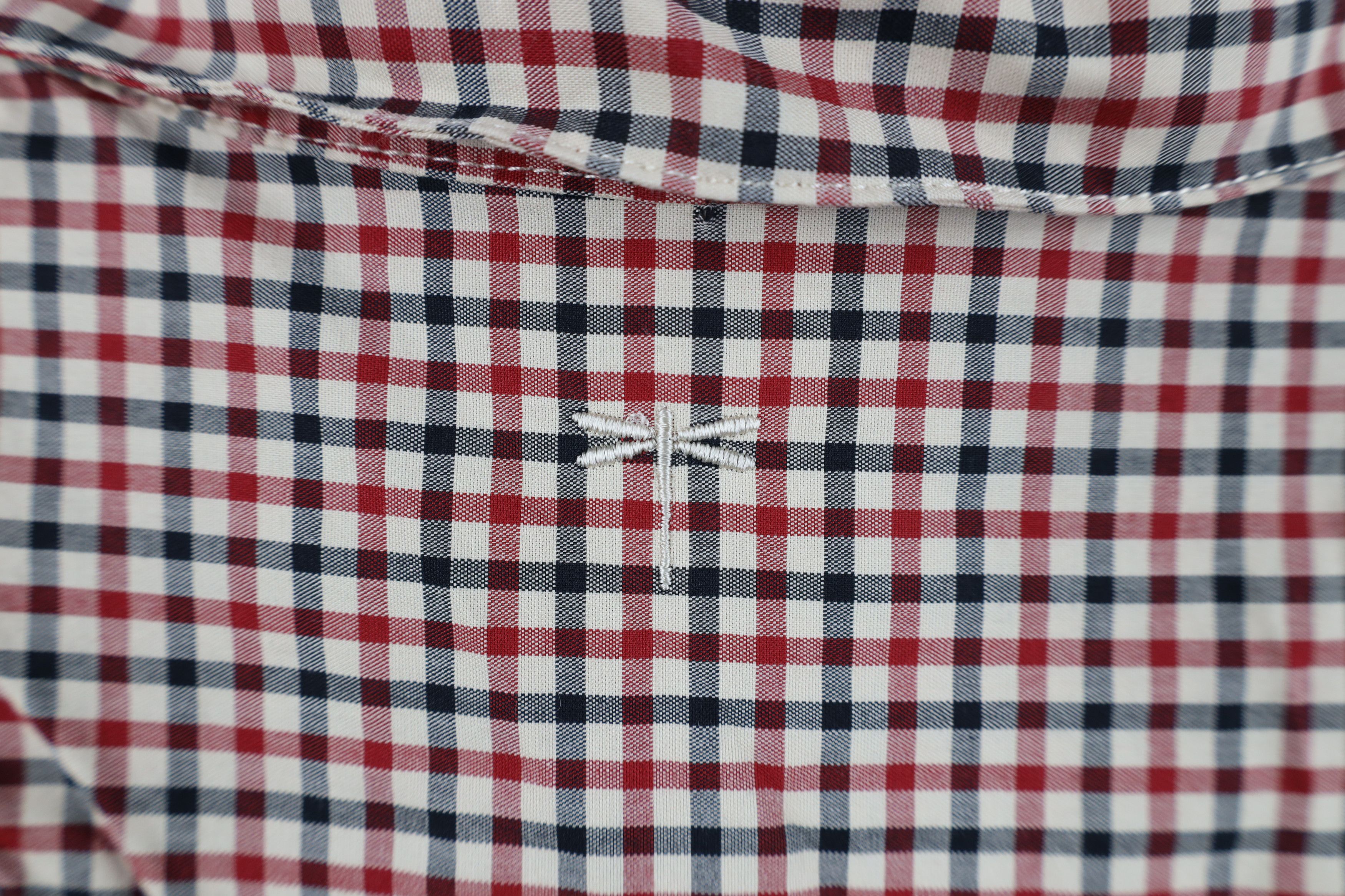 Vintage Vintage 90s Streetwear Ruffled Collared Button Shirt Plaid Size M / US 6-8 / IT 42-44 - 11 Thumbnail