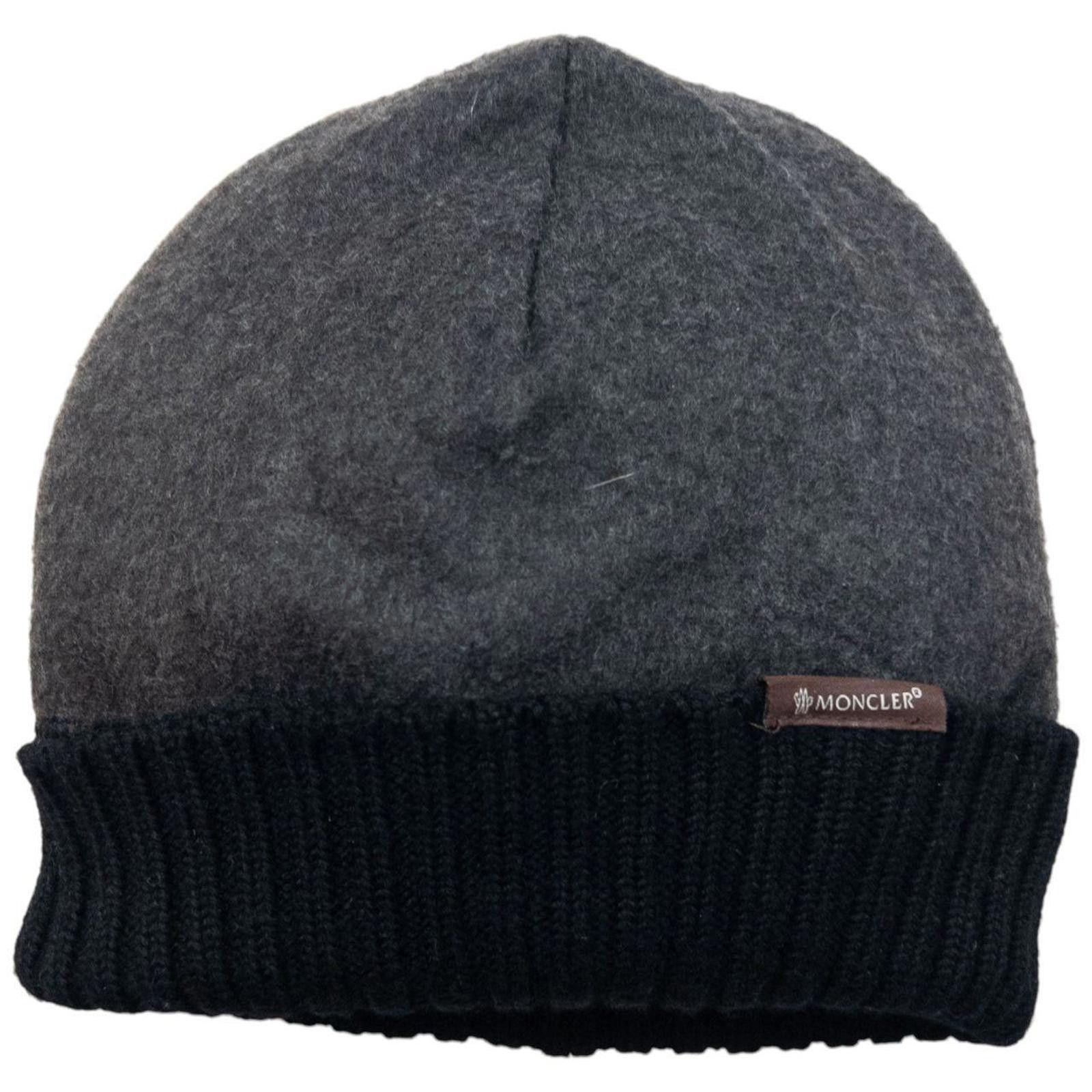 Moncler Vintage Moncler Wool Beanie Hat Size ONE SIZE - 1 Thumbnail