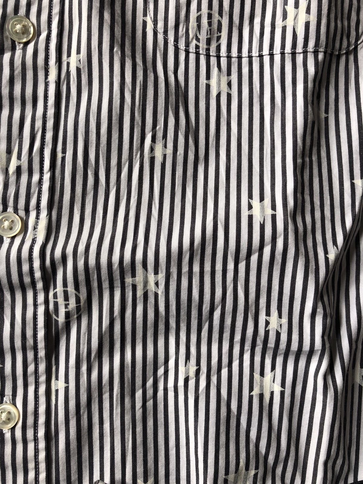 Sophnet. B/D shirt striped star logo printed Size US M / EU 48-50 / 2 - 5 Thumbnail