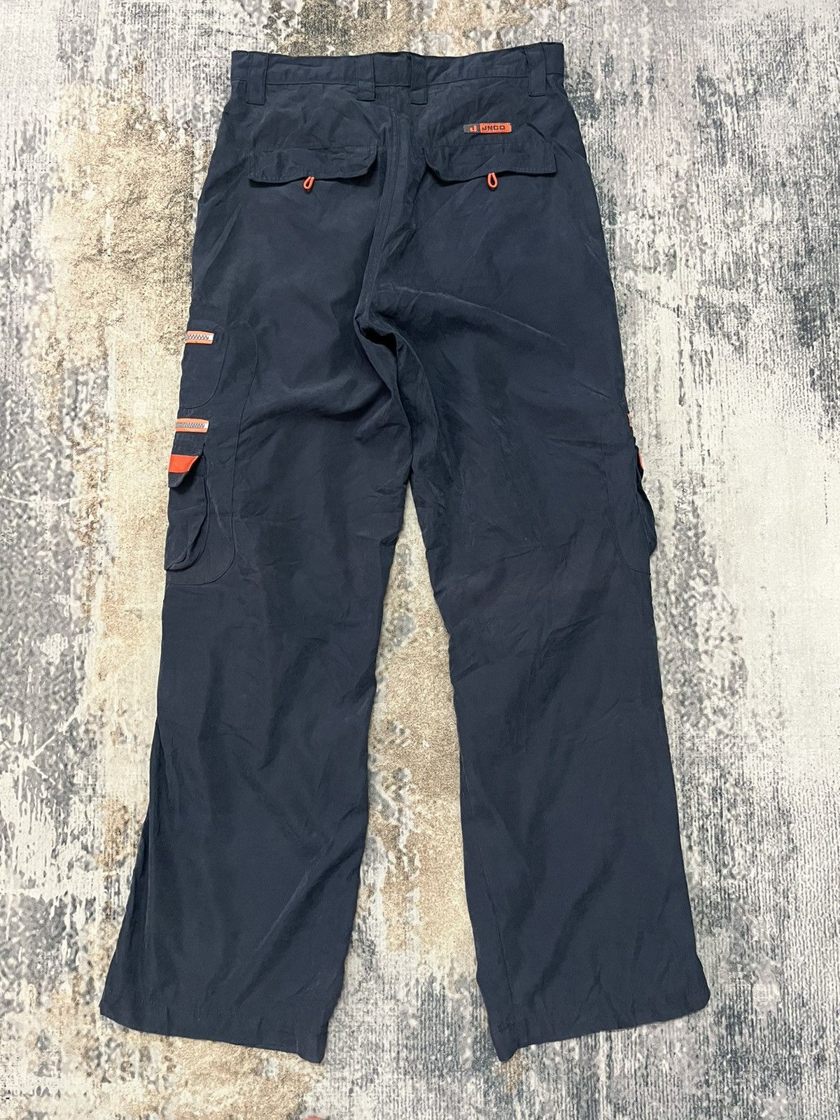 JNCO Jnco track Pant Cargo Side Pocket Vintage Baggy Size US 30 / EU 46 - 9 Thumbnail