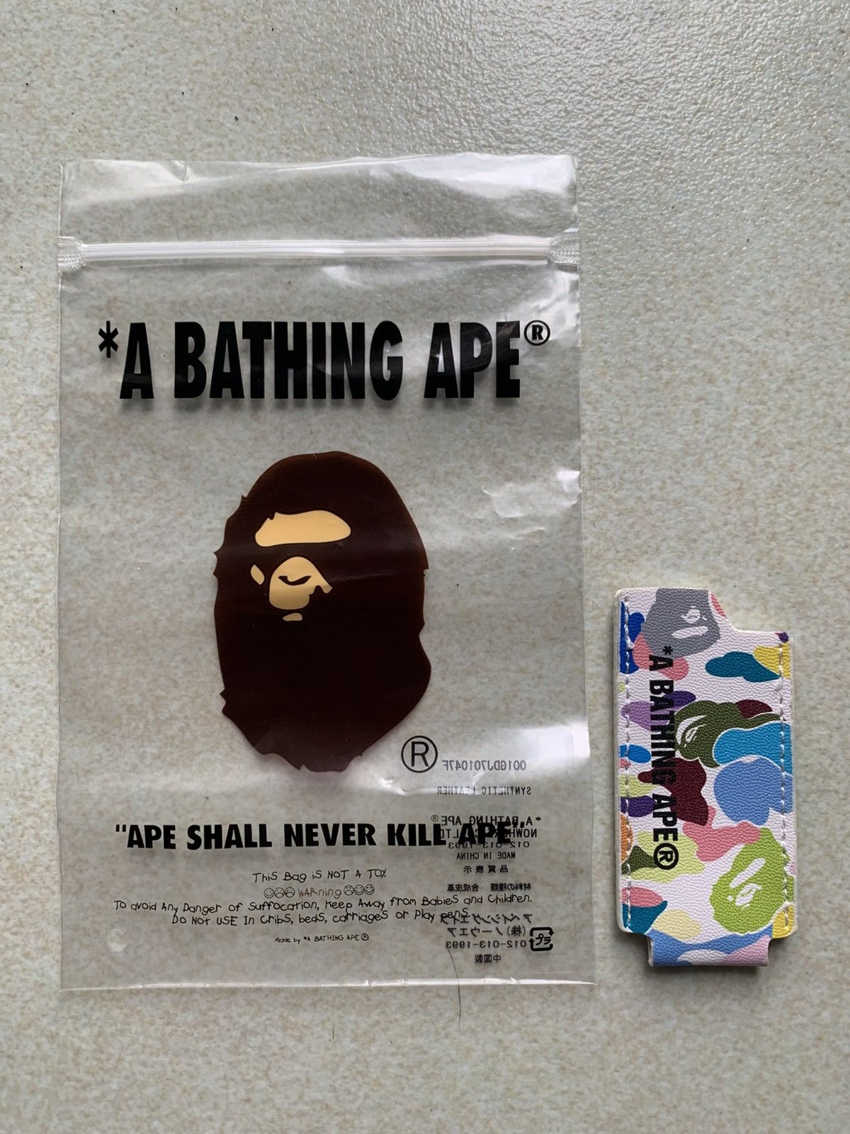 Bape Bathing Ape Leather Lighter Case Size ONE SIZE - 1 Thumbnail