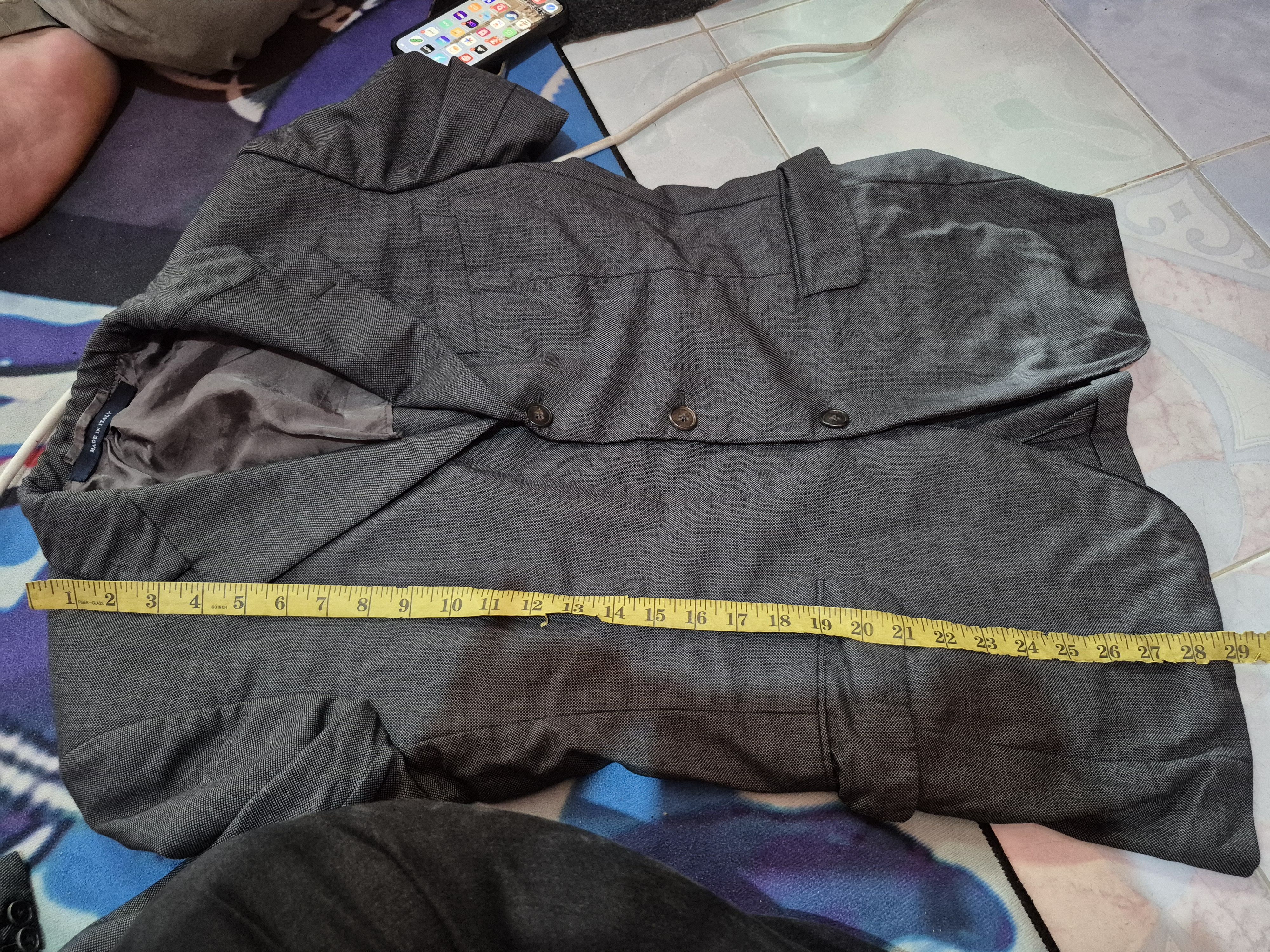 Burberry 🔥 Burberry Coat Blazer Suits Formal Size 36S - 13 Thumbnail
