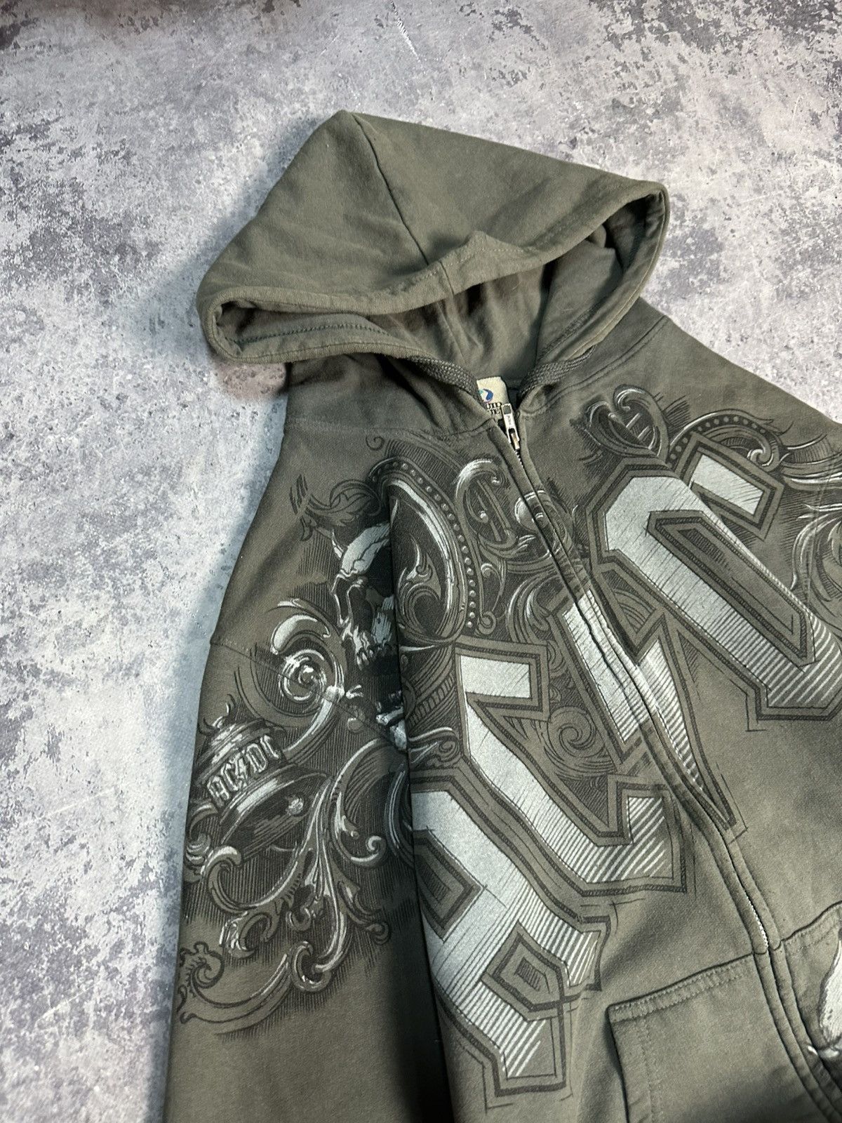 Liquid Blue Vintage 00s AC/DC Night Prowler Liquid Blue Rock Band Hoodie Size US M / EU 48-50 / 2 - 5 Thumbnail