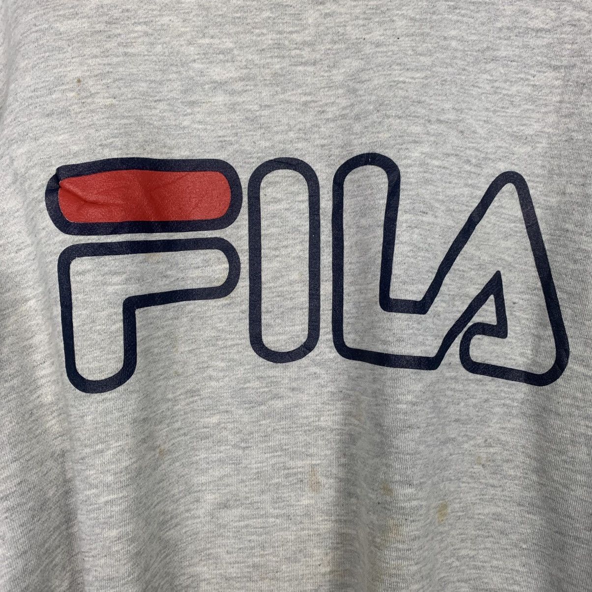 Fila Vintage Fila Big Logo Sweatshirt Made In USA Size US M / EU 48-50 / 2 - 10 Thumbnail