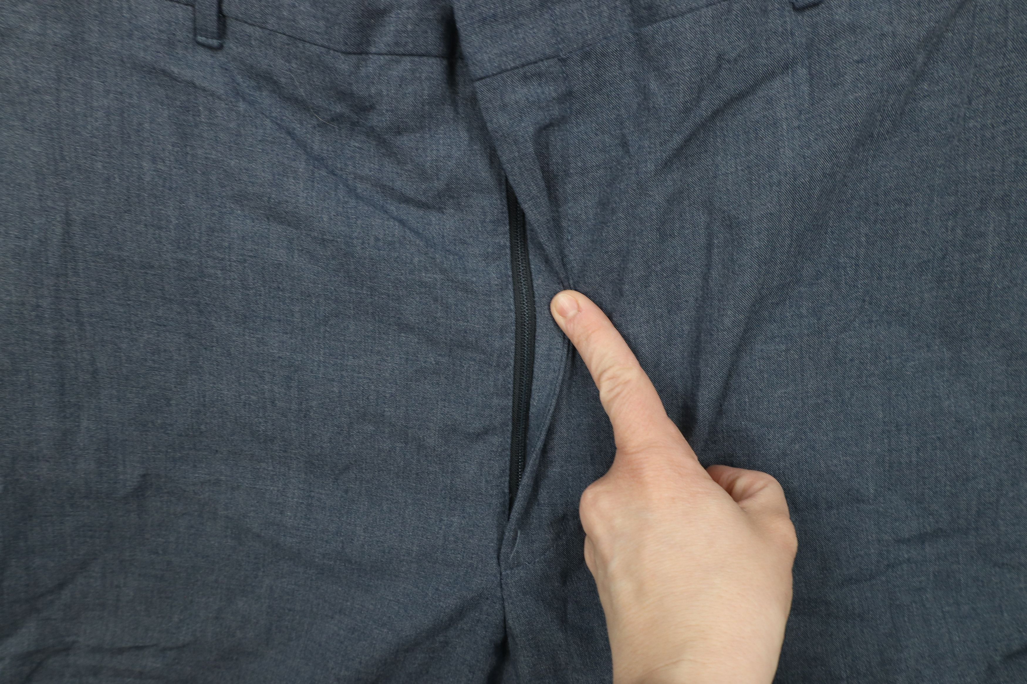 Vintage Vintage 70s Streetwear Chambray Wide Leg Chino Pants USA Size US 36 / EU 52 - 7 Thumbnail