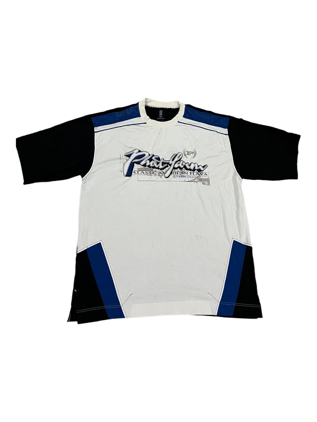Damani Dada Y2K Phat Farm Classic Flava Baggy Oversized Hiphop Jersey Size US XXL / EU 58 / 5 - 2 Thumbnail