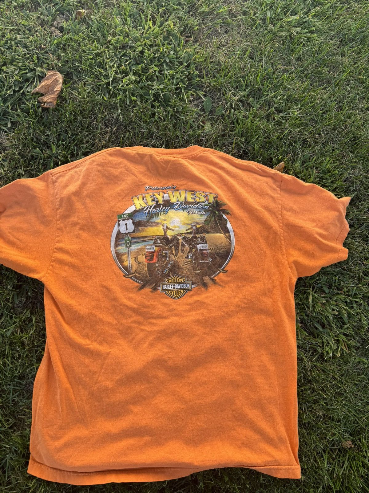 Harley Davidson Vintage Harley Davidson Florida Key West Graphic Tee Size US XL / EU 56 / 4 - 3 Thumbnail