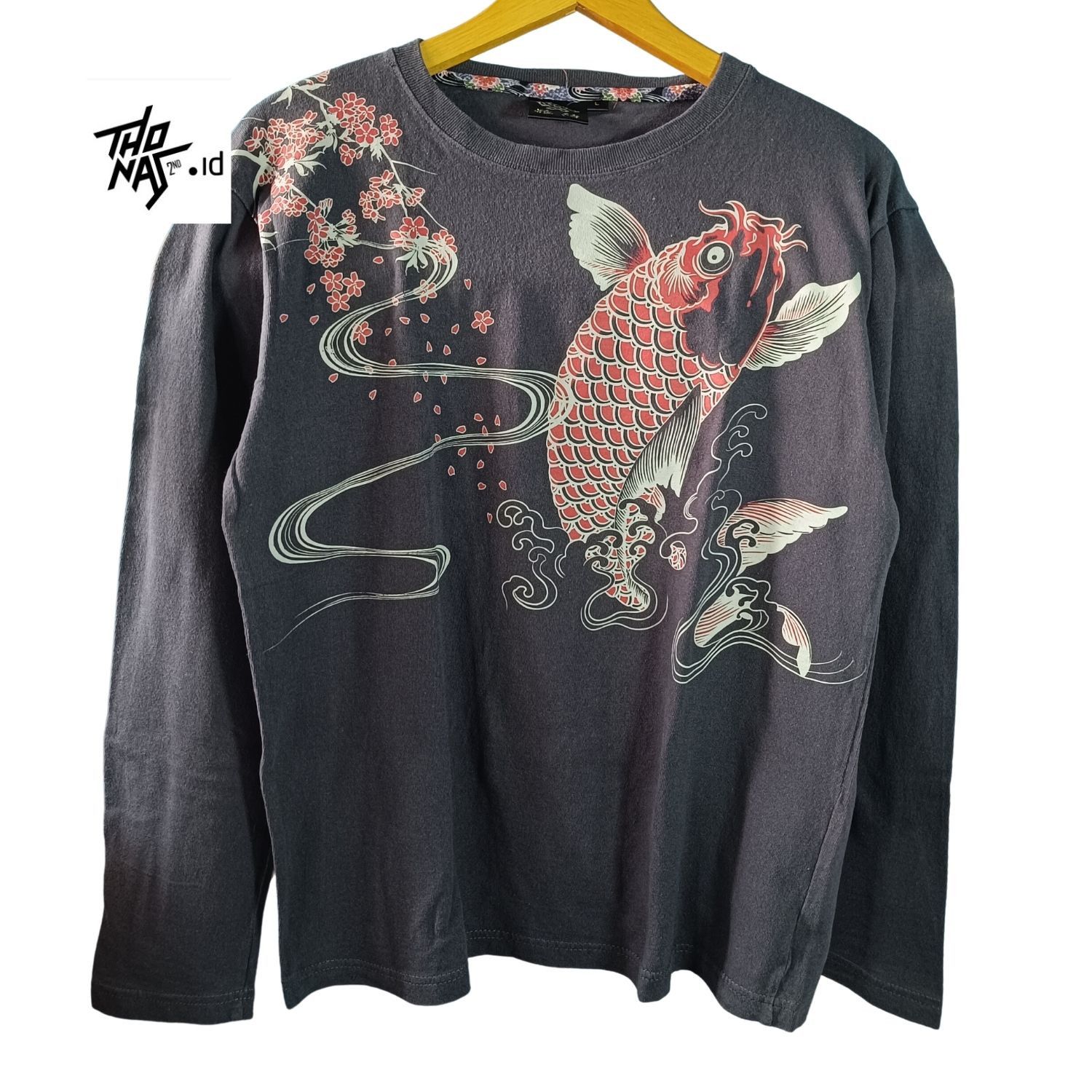 Carp Koi Fish Sukajan Shirt M
