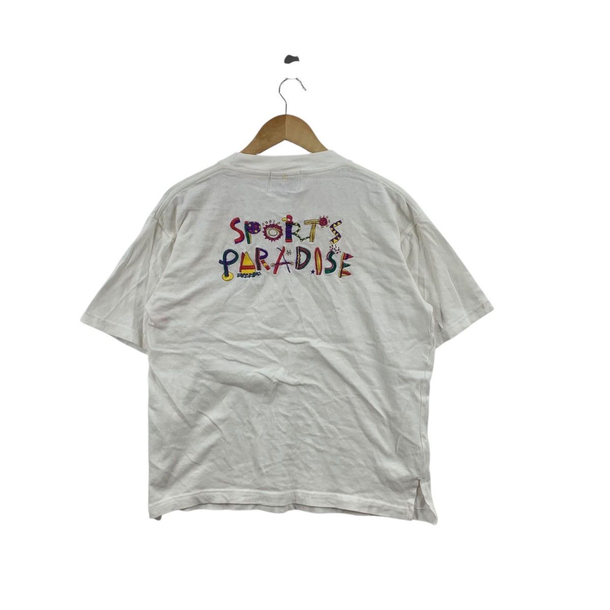 Paradise Vintage PARADISE ROOTS Sporting Goods Paradise Tee Shirt Top Size L / US 10 / IT 46 - 6 Thumbnail