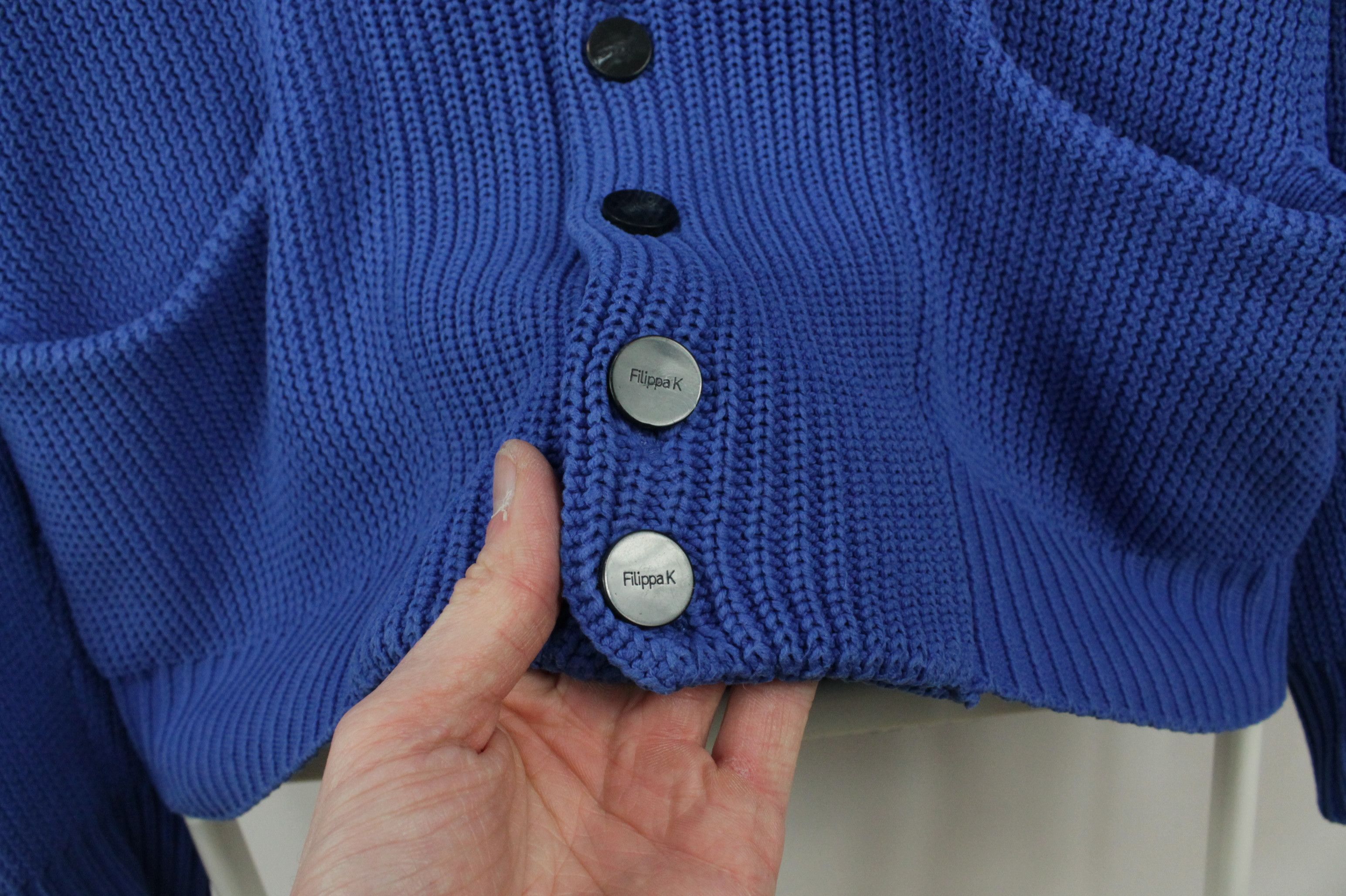 Filippa K × Japanese Brand Filippa K Rebecca Rib Sweater Cardigan Loose Knit Size S / US 4 / IT 40 - 5 Thumbnail