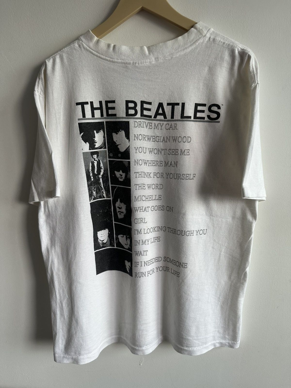 Band Tees Vintage 90’s The Beatles Rubber Soul Band Rock UK Rare Size US L / EU 52-54 / 3 - 4 Thumbnail